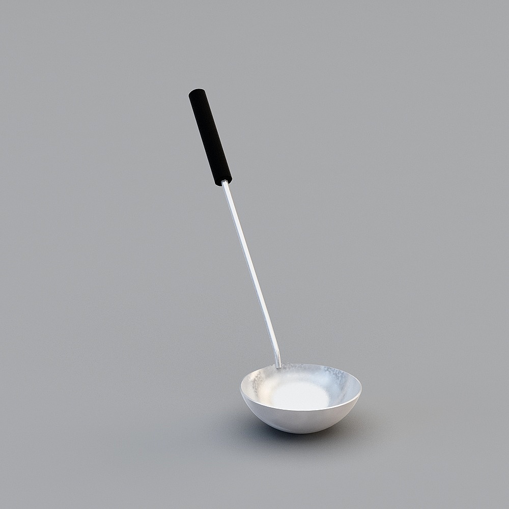 炒勺123D模型