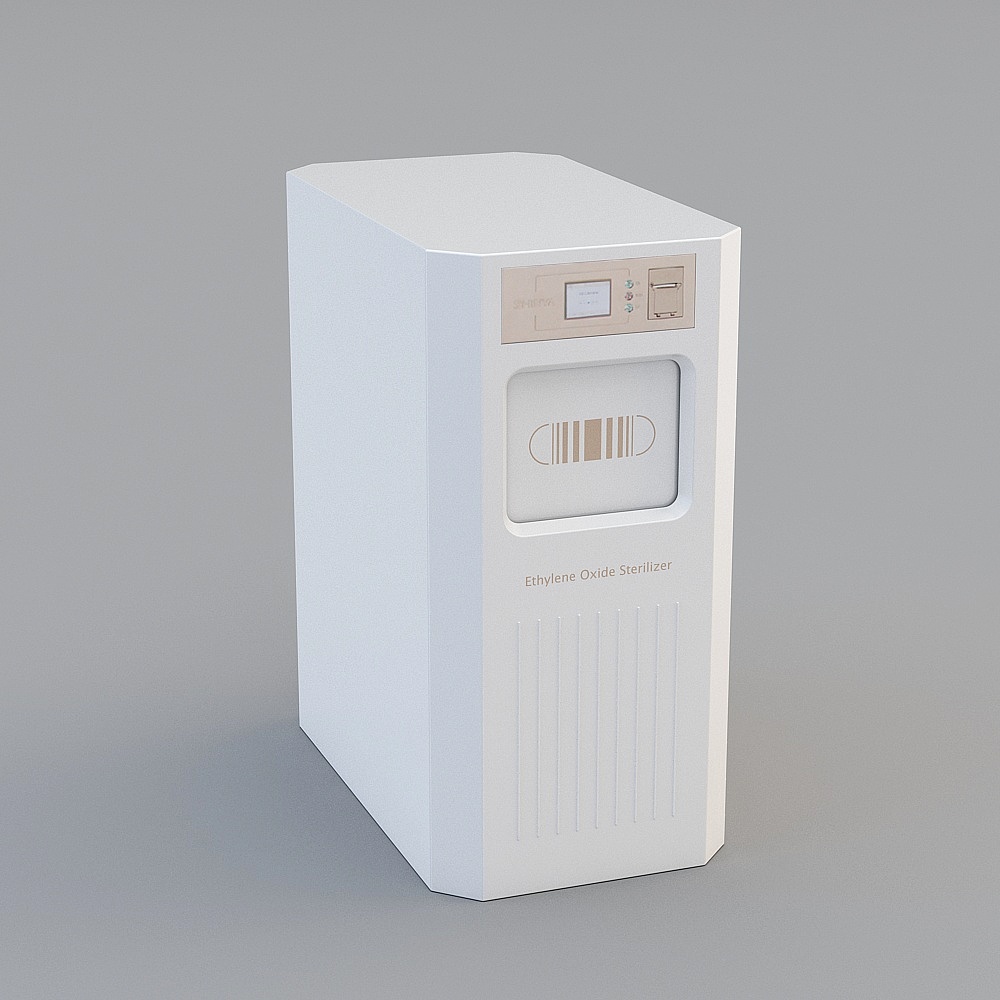 环氧乙烷灭菌器3D模型