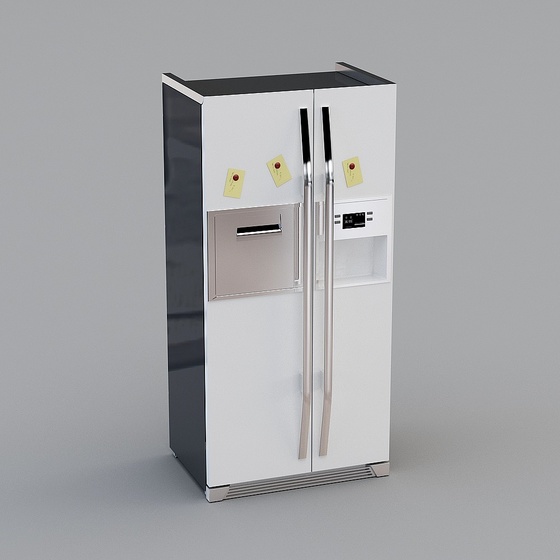 Modern Refrigerators,White