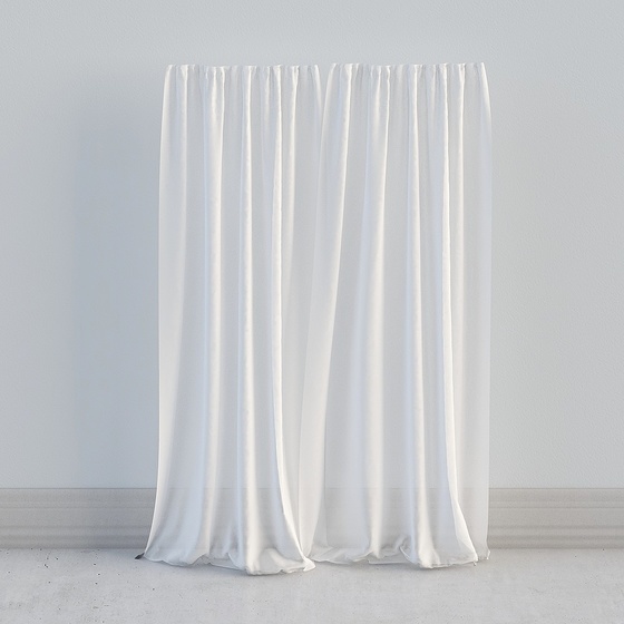 Modern Curtains,white,1-2m,2-3m