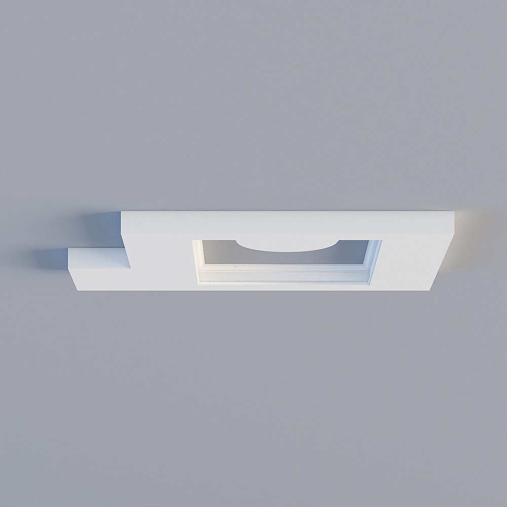 女孩房吊顶3D模型