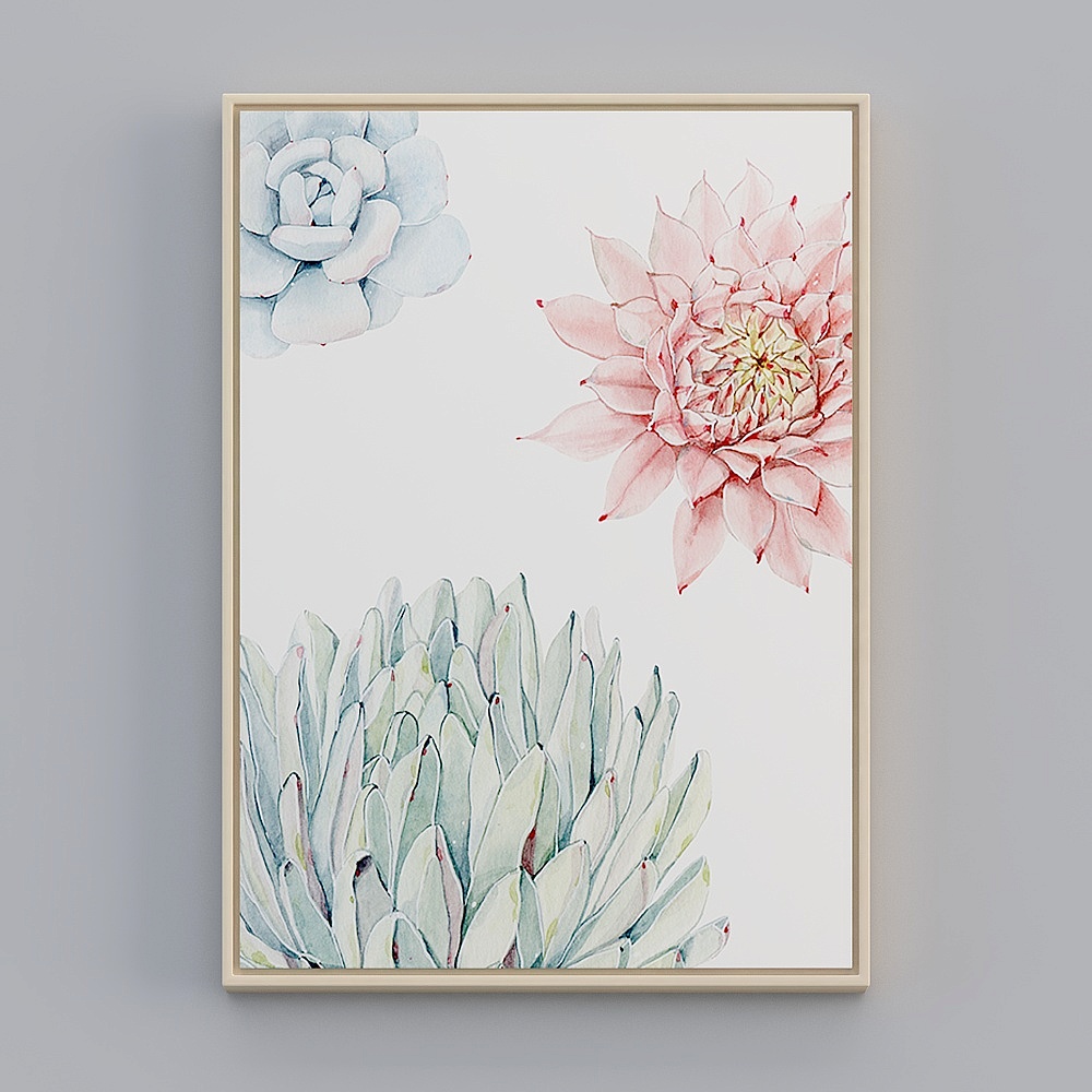 饰画联盟-北欧自然-单幅-装饰画-ZR001
