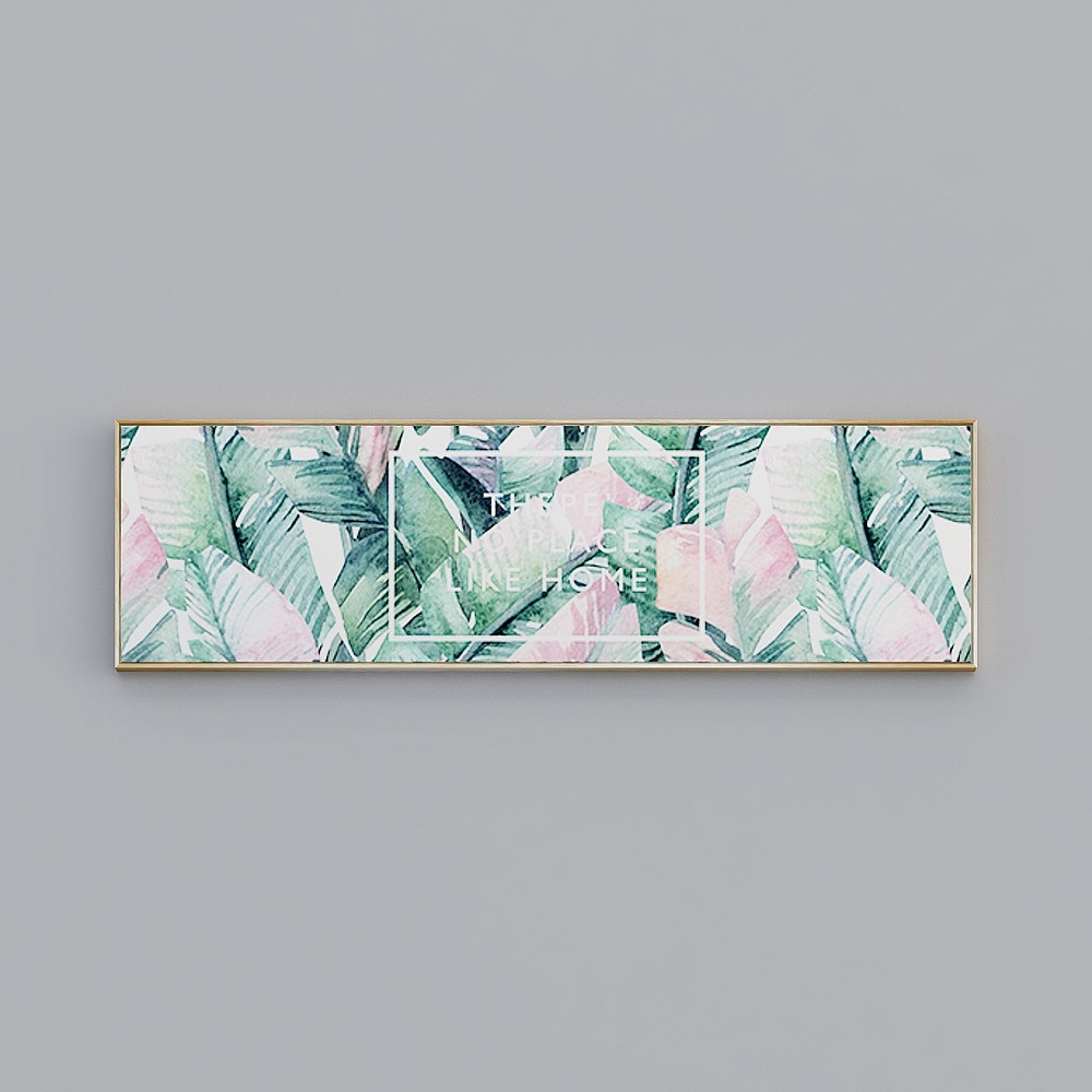 饰画联盟-北欧彩色-单幅横长-装饰画-CB003