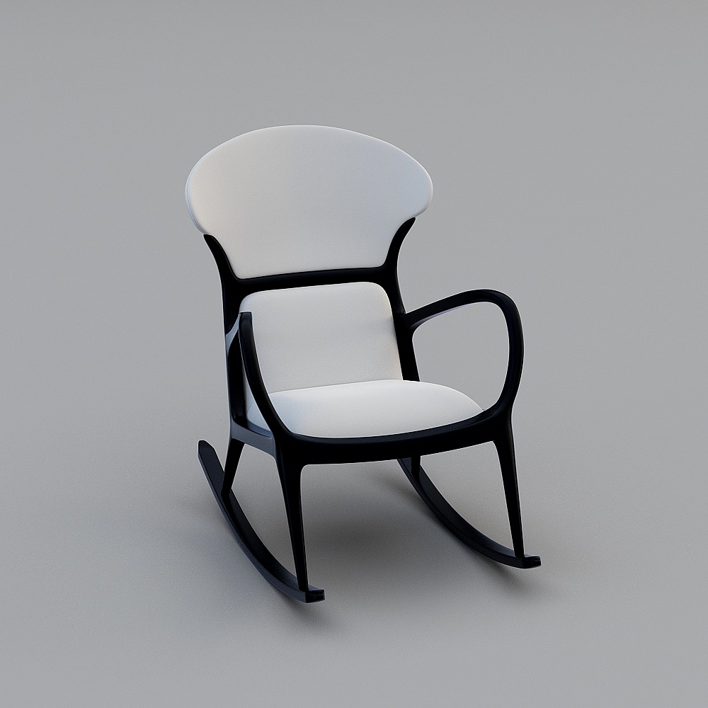 新品摇椅3D模型