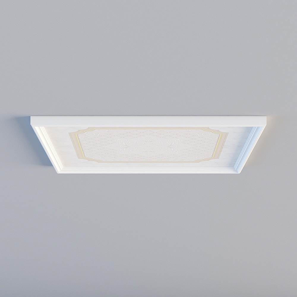 P3358吊顶模块[印象-欧梵]900x9003D模型