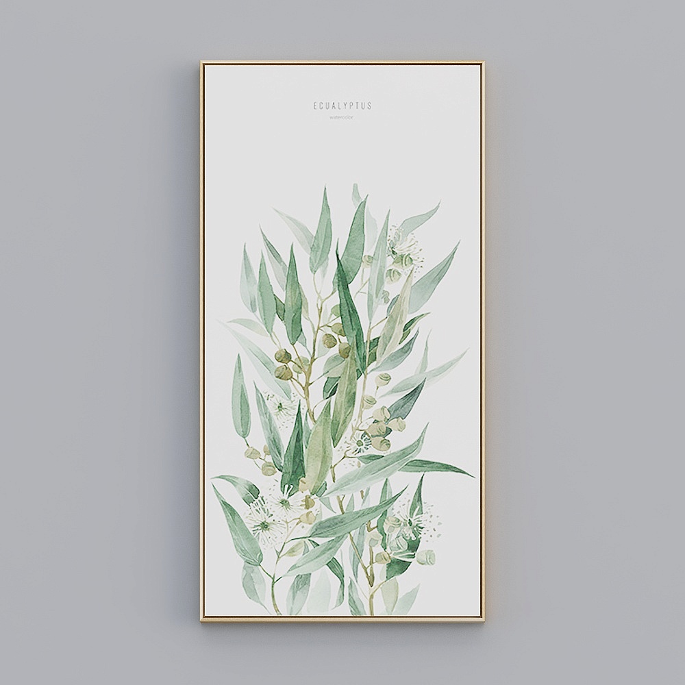 饰画联盟-北欧自然-单幅竖长-装饰画-CB005