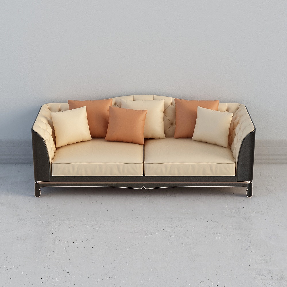 AM-S110三人位3D模型