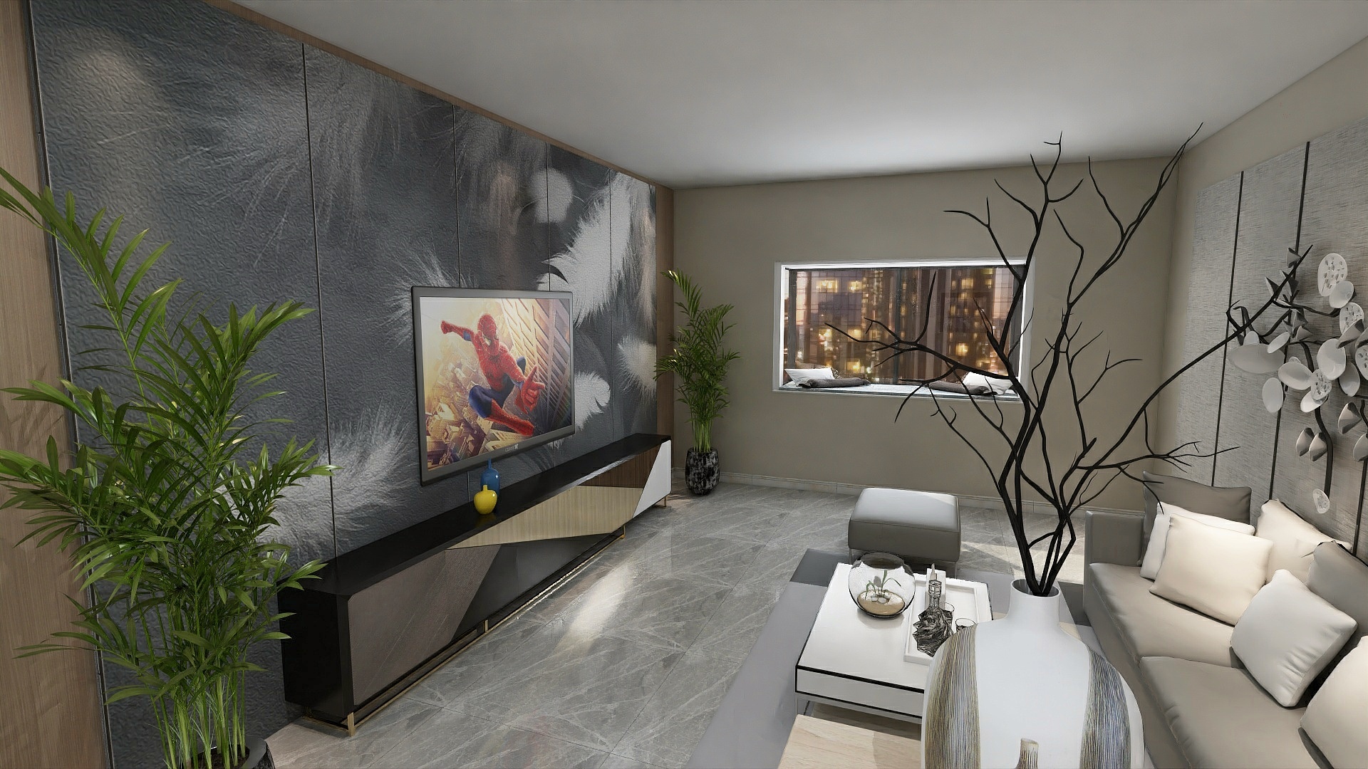 张鹏飞-咸阳丽彩怡和润园张创奇-装修设计方案