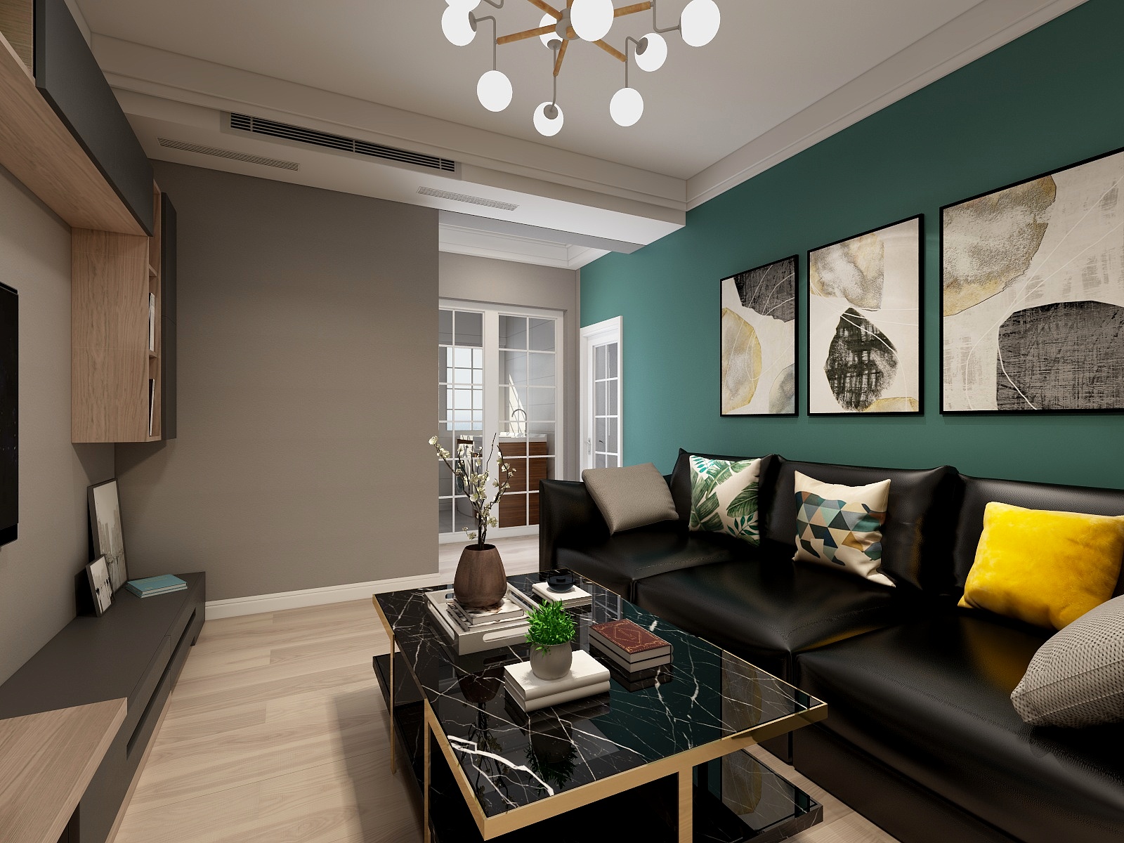 顾野装饰-钢城公寓-装修设计方案