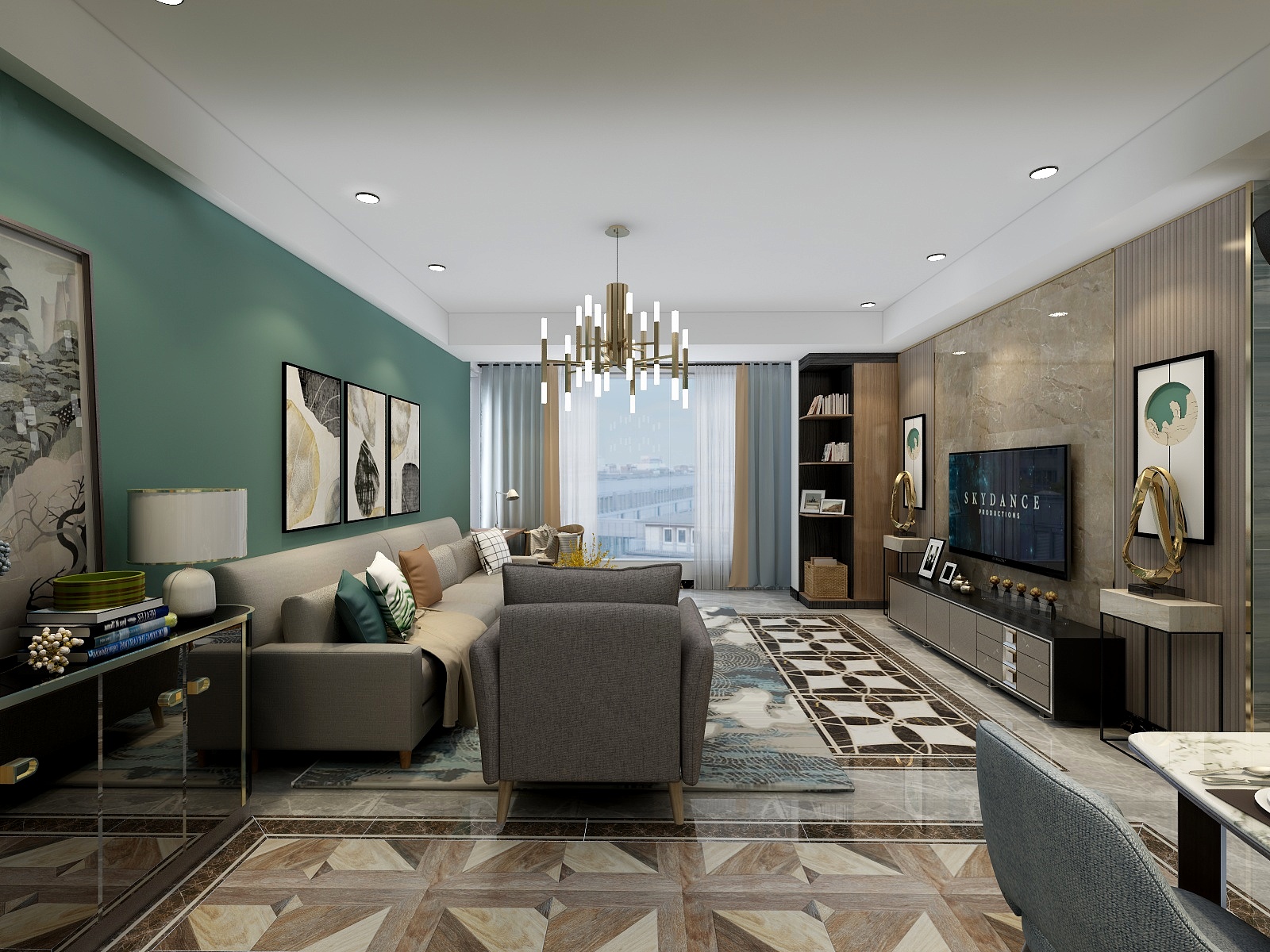 吴凌俊-现代简约风-装修设计方案