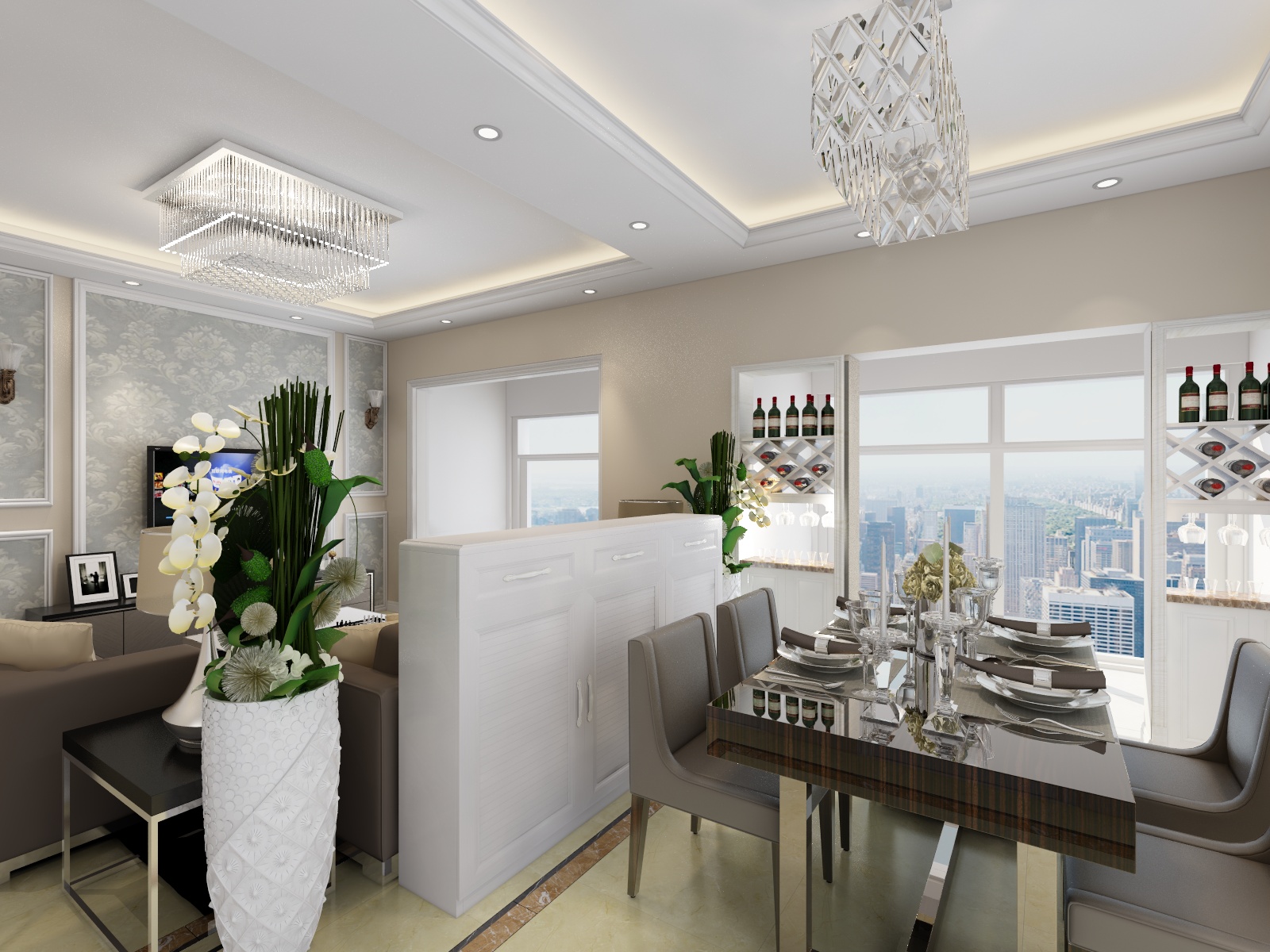 一扬扬扬一-江南福地F1-装修设计方案