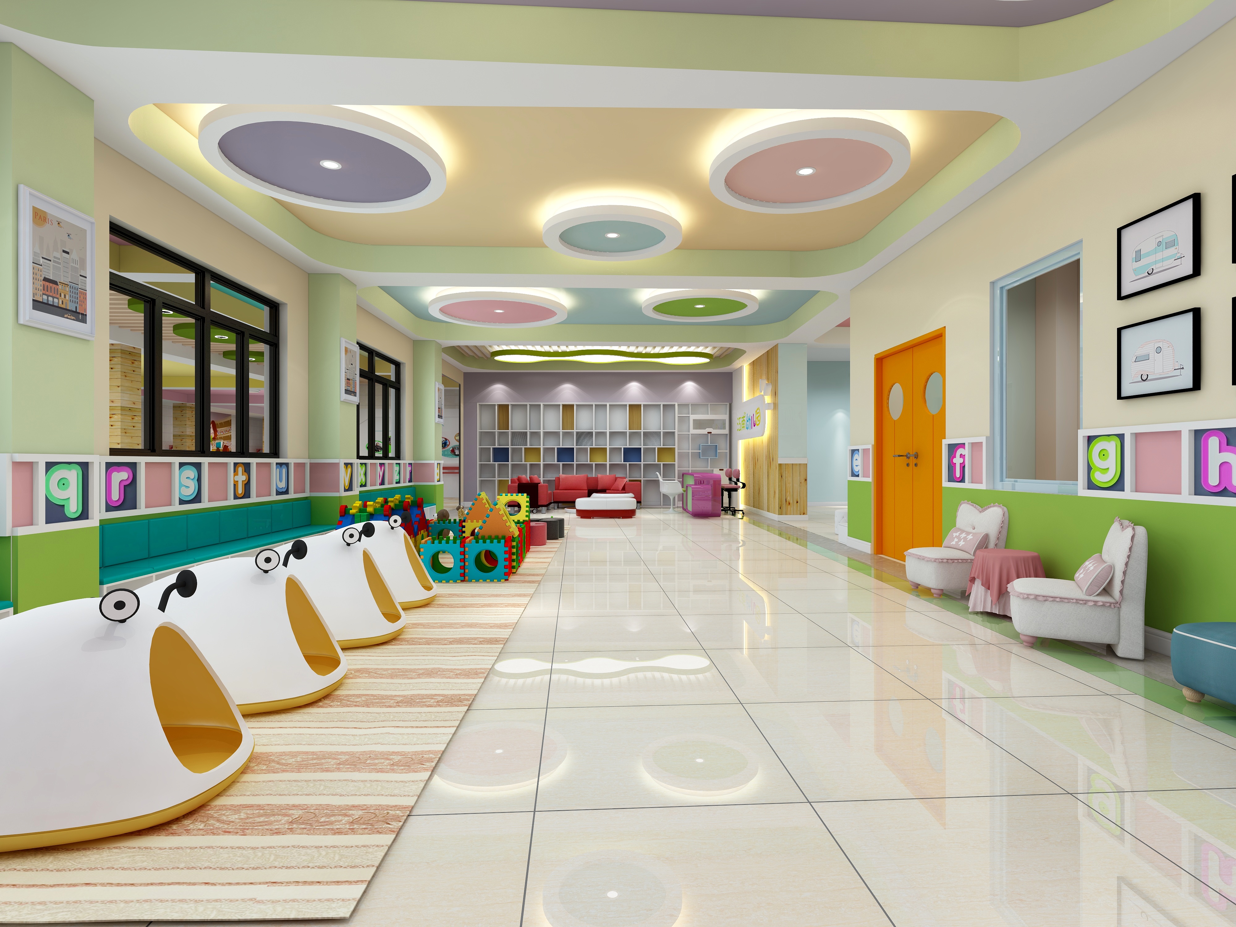 张福梅-江南幼儿园装修效果图