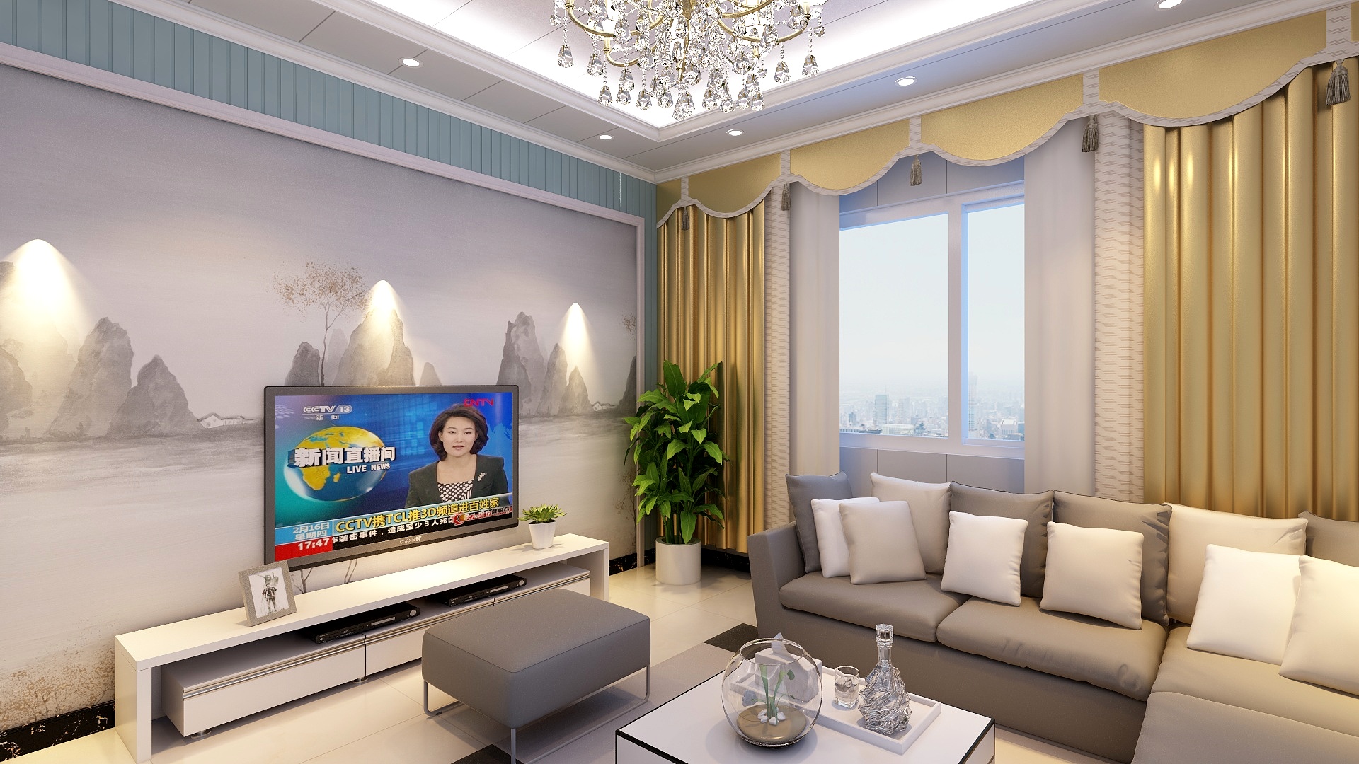 华瑞安盛装饰工程-石店刘总-装修设计方案