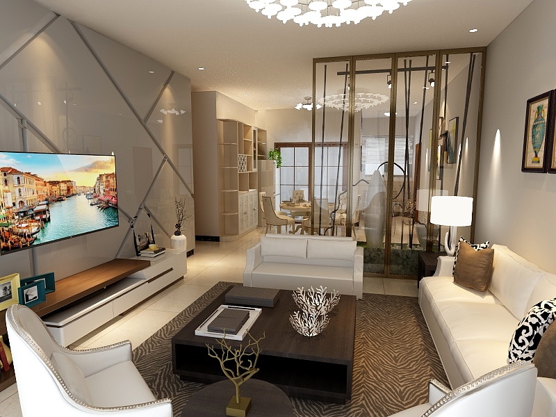 悟空间装饰设计工作室-德利华府1001-装修设计方案