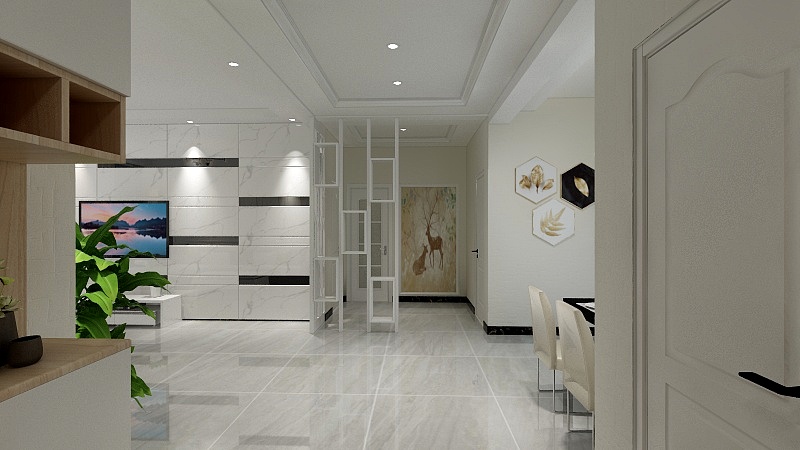 元润济南装饰设计部-帝都二期3号楼2单元602(简装）-副本-装修设计方案