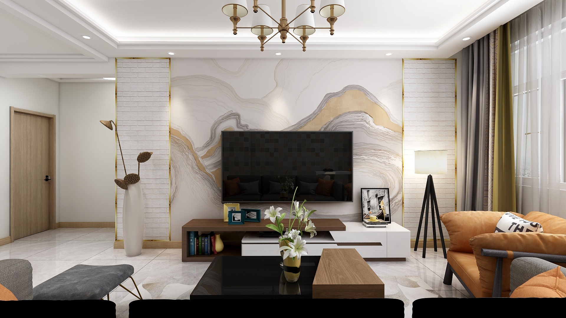 沐林装饰高敏-呼铁佳园C区15#西-3西-装修设计方案