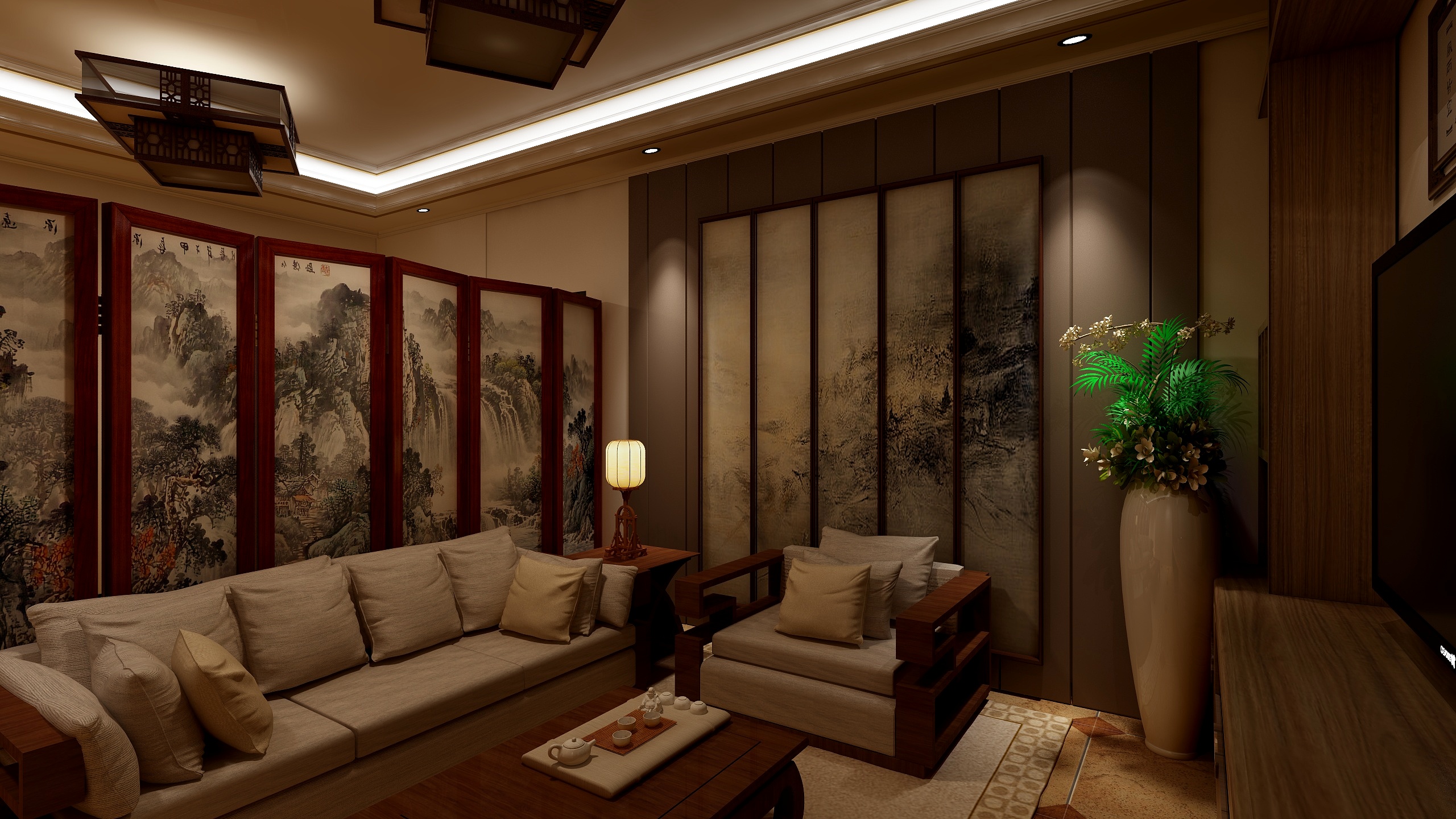 华尚-2楼平面图-装修设计方案