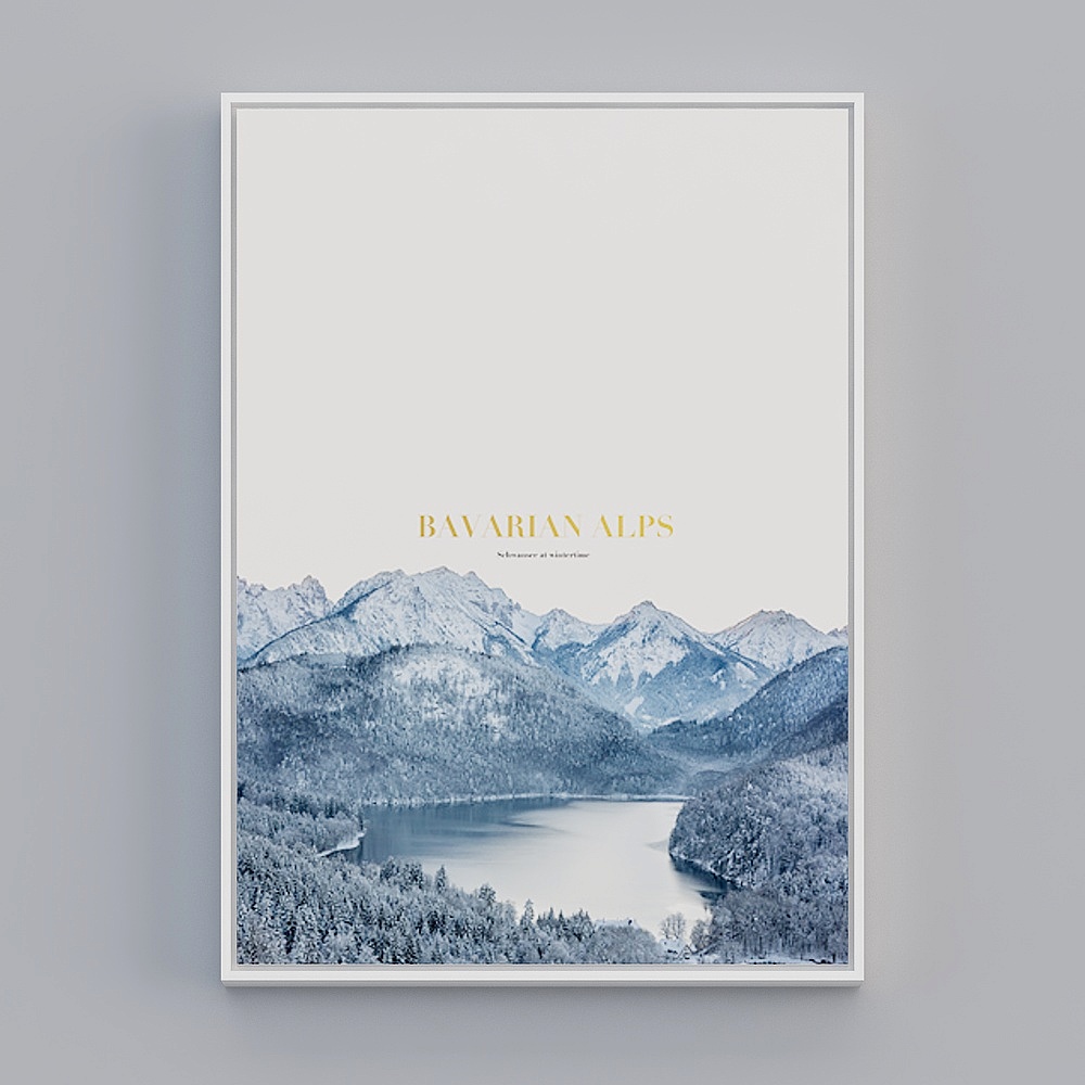 饰画联盟-北欧彩色-单幅-装饰画-SB006