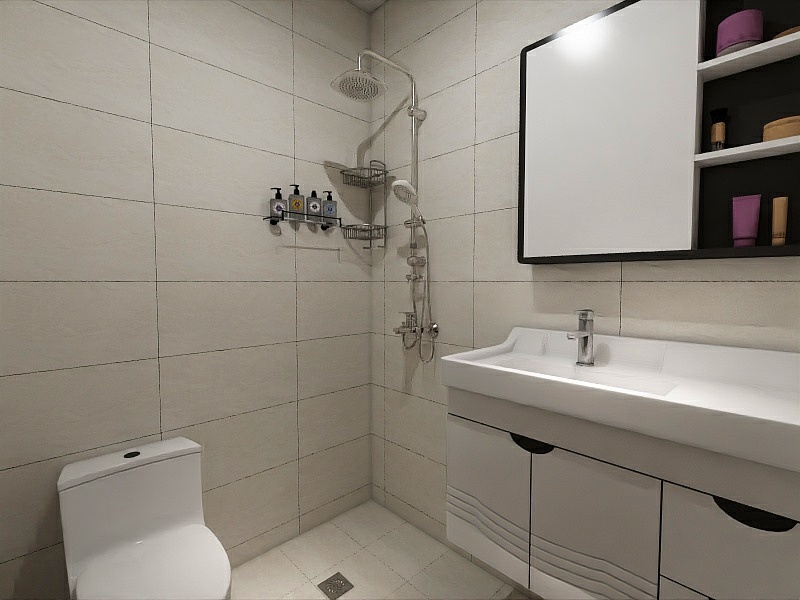 二公仔-明发欧洲城2室2厅1卫1厨-装修设计方案