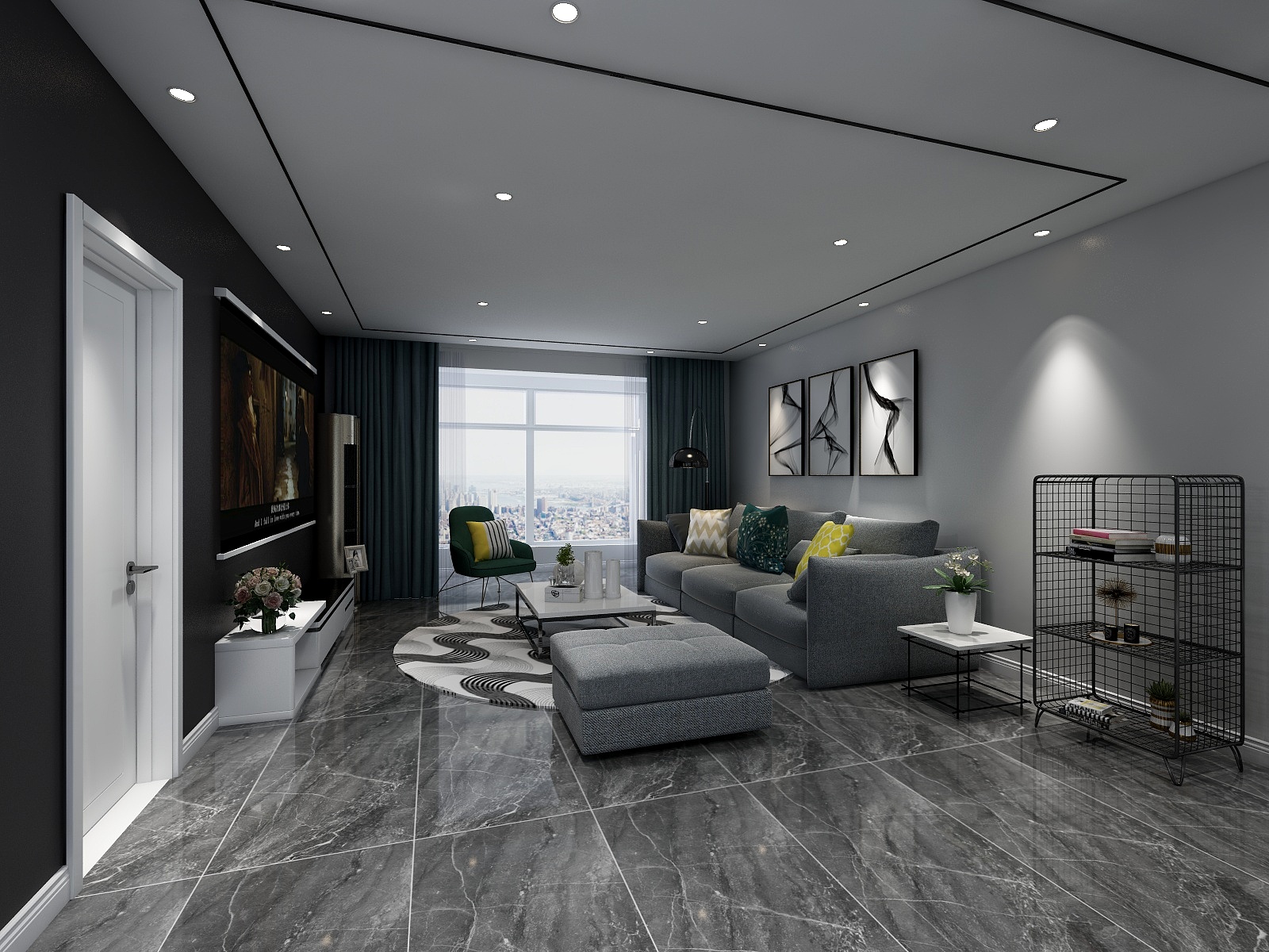 Yan小过-盘锦清河湾-装修设计方案