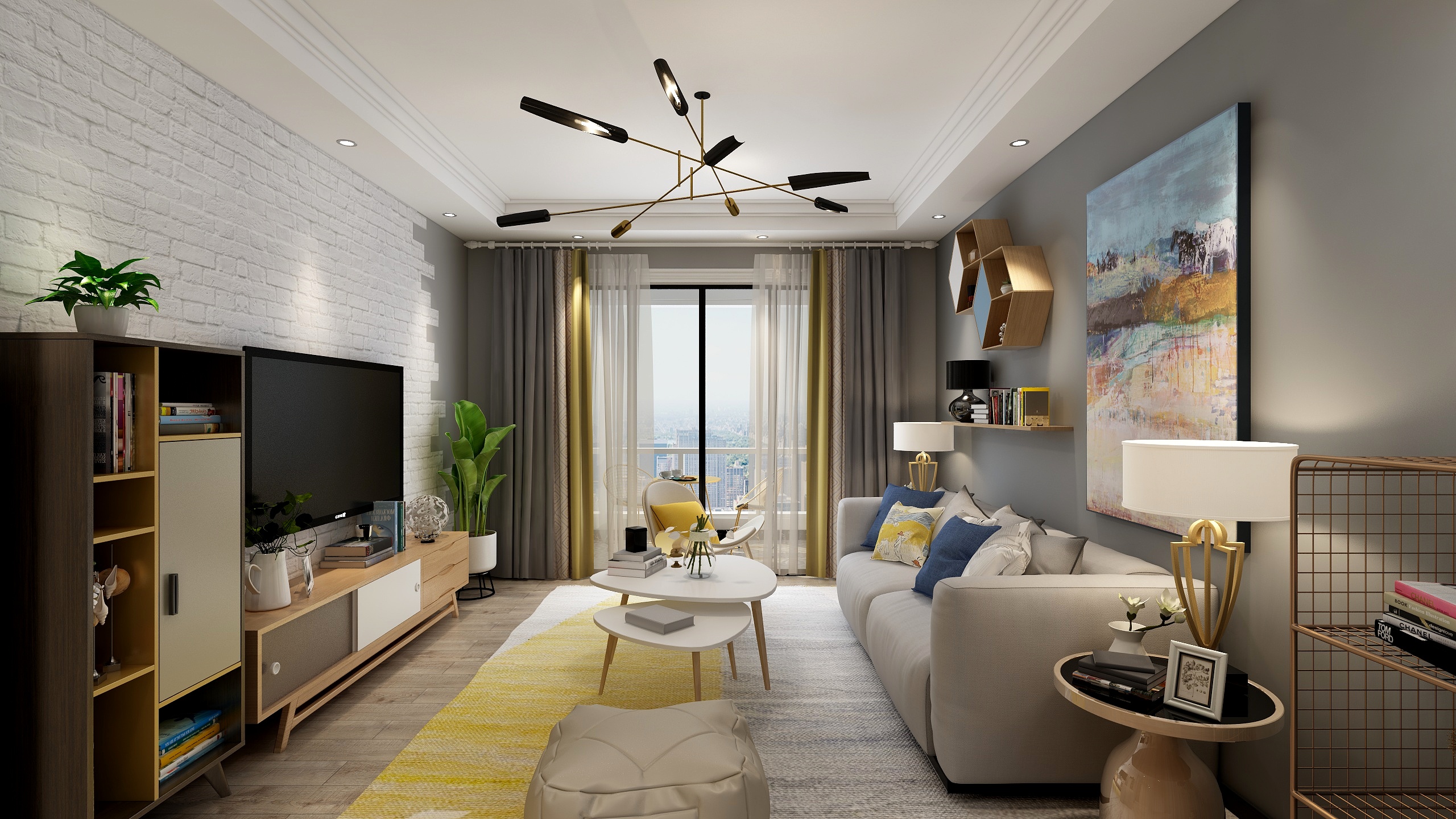 自由软装设计师-4栋2楼交定金-装修设计方案