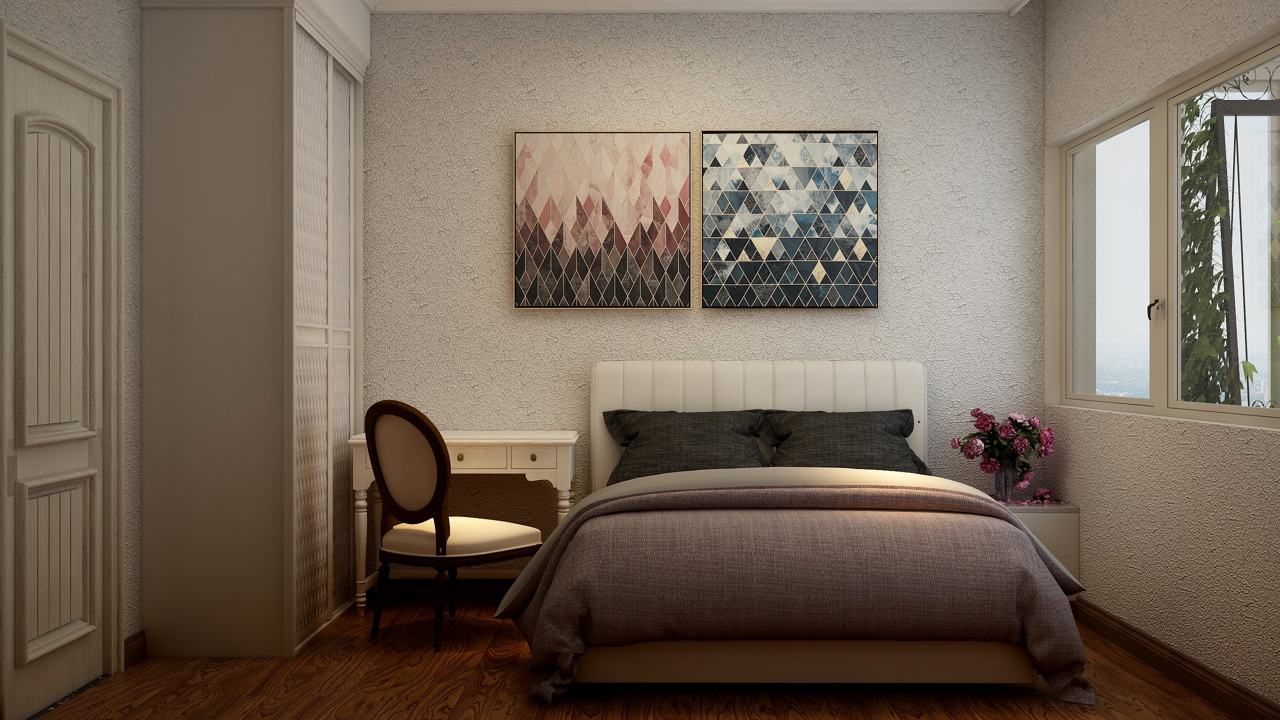 装修设计陈先生-176方欧式一居一层保姆房装修效果图第2张