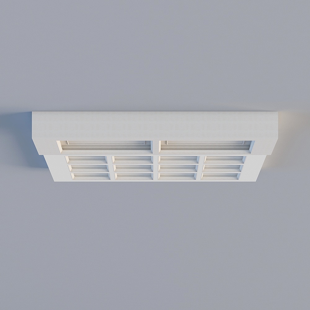 大厅-吊顶3D模型