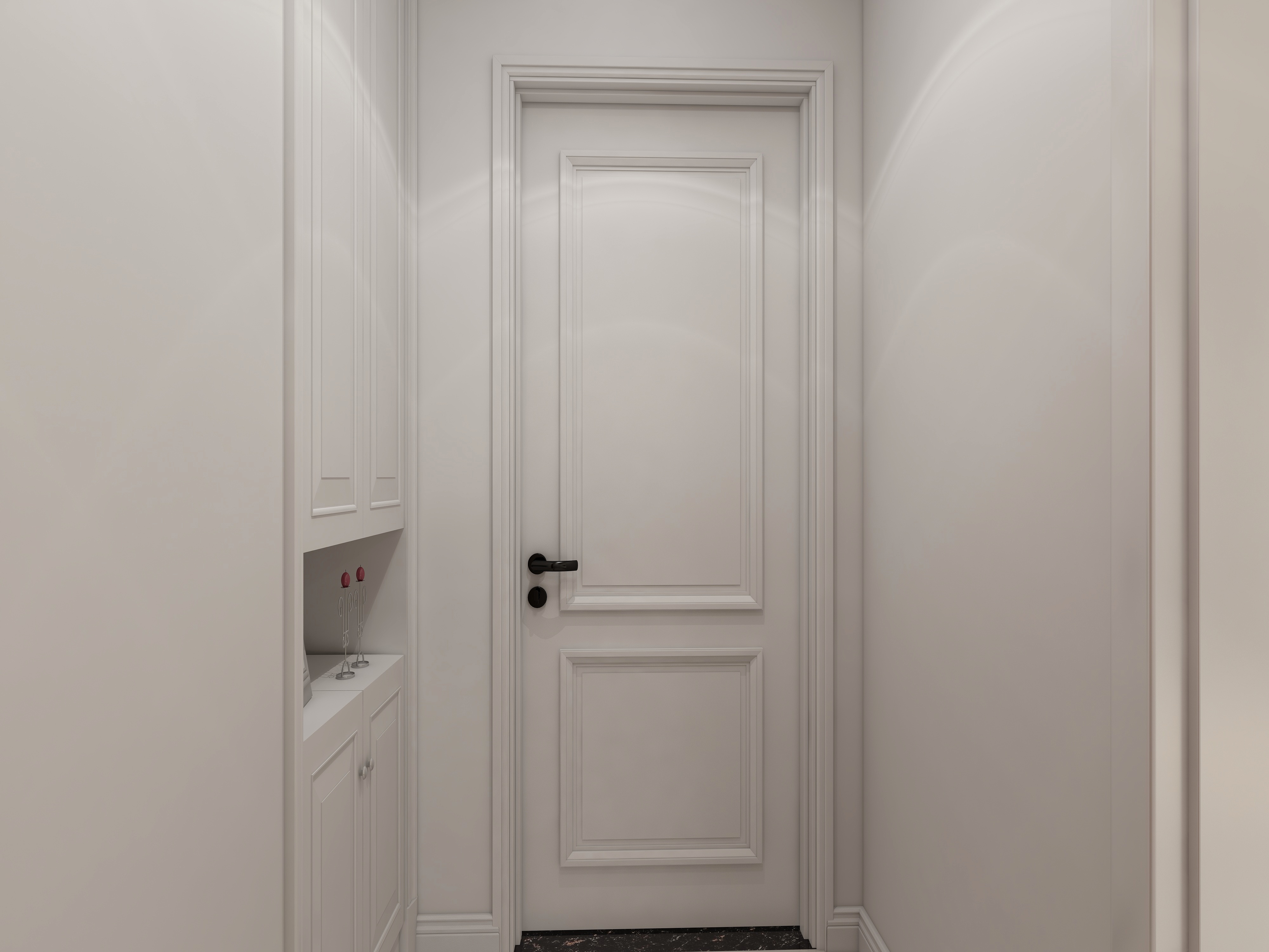 一修鸽连云港-150㎡欧式三居一层玄关装修效果图第1张