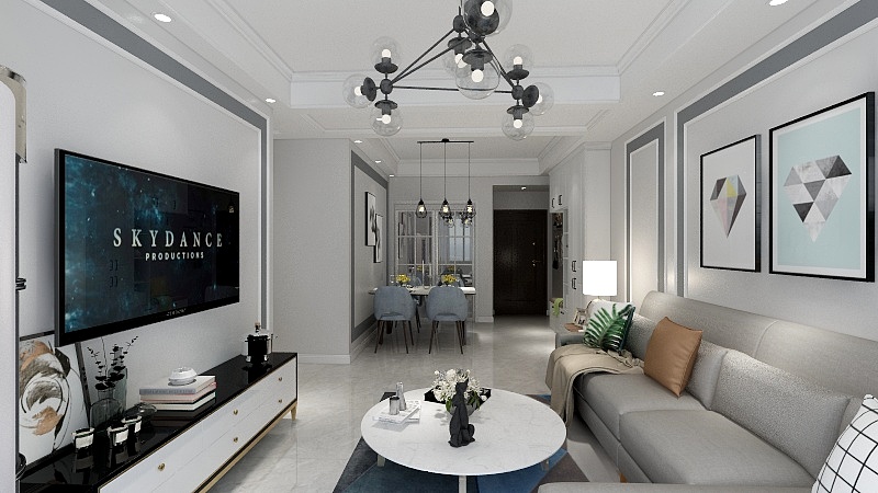 廖天宽-邦泰国际社区代先生家居设计-装修设计方案