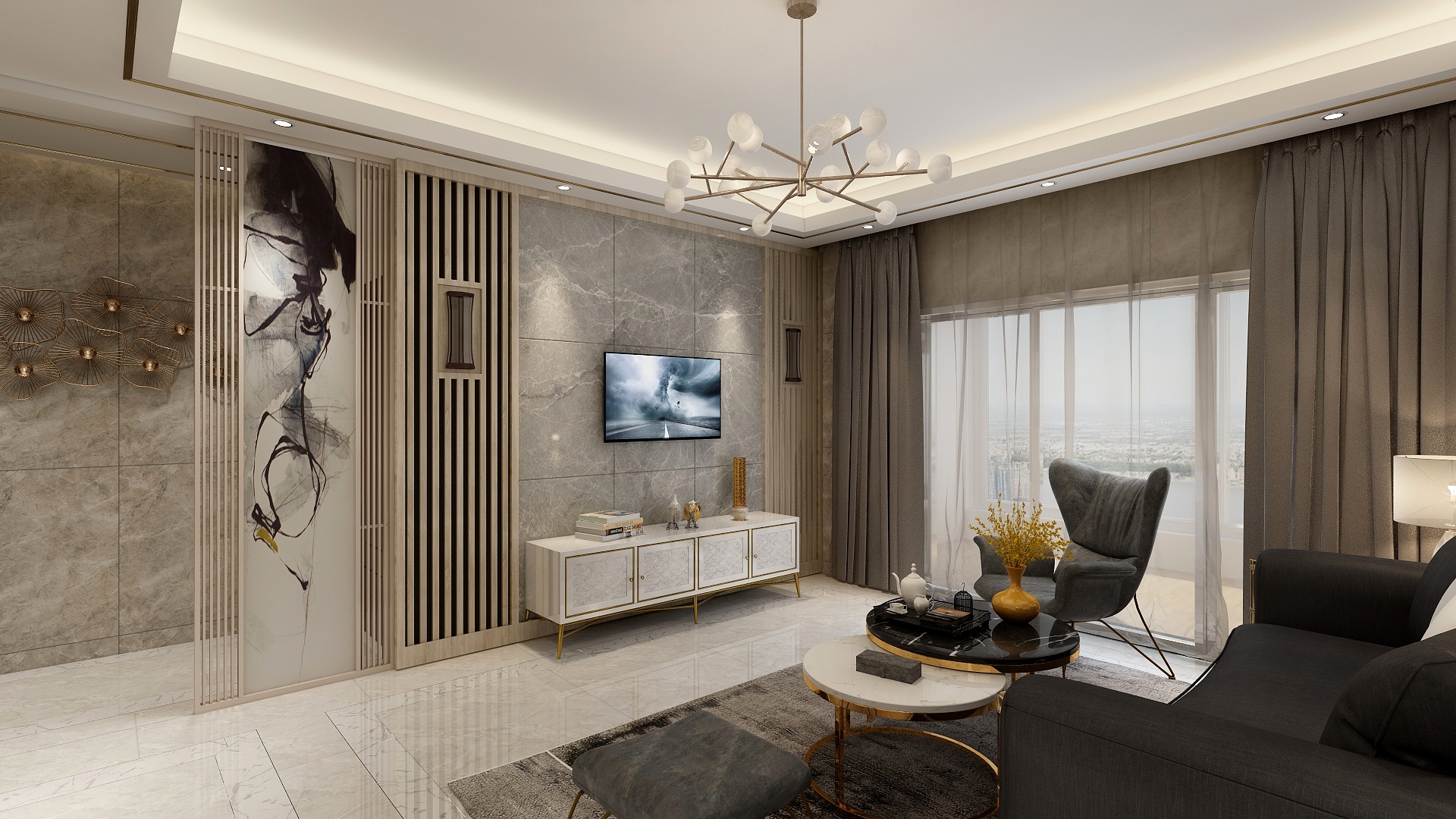 谢WinKs-景亿公馆-装修设计方案