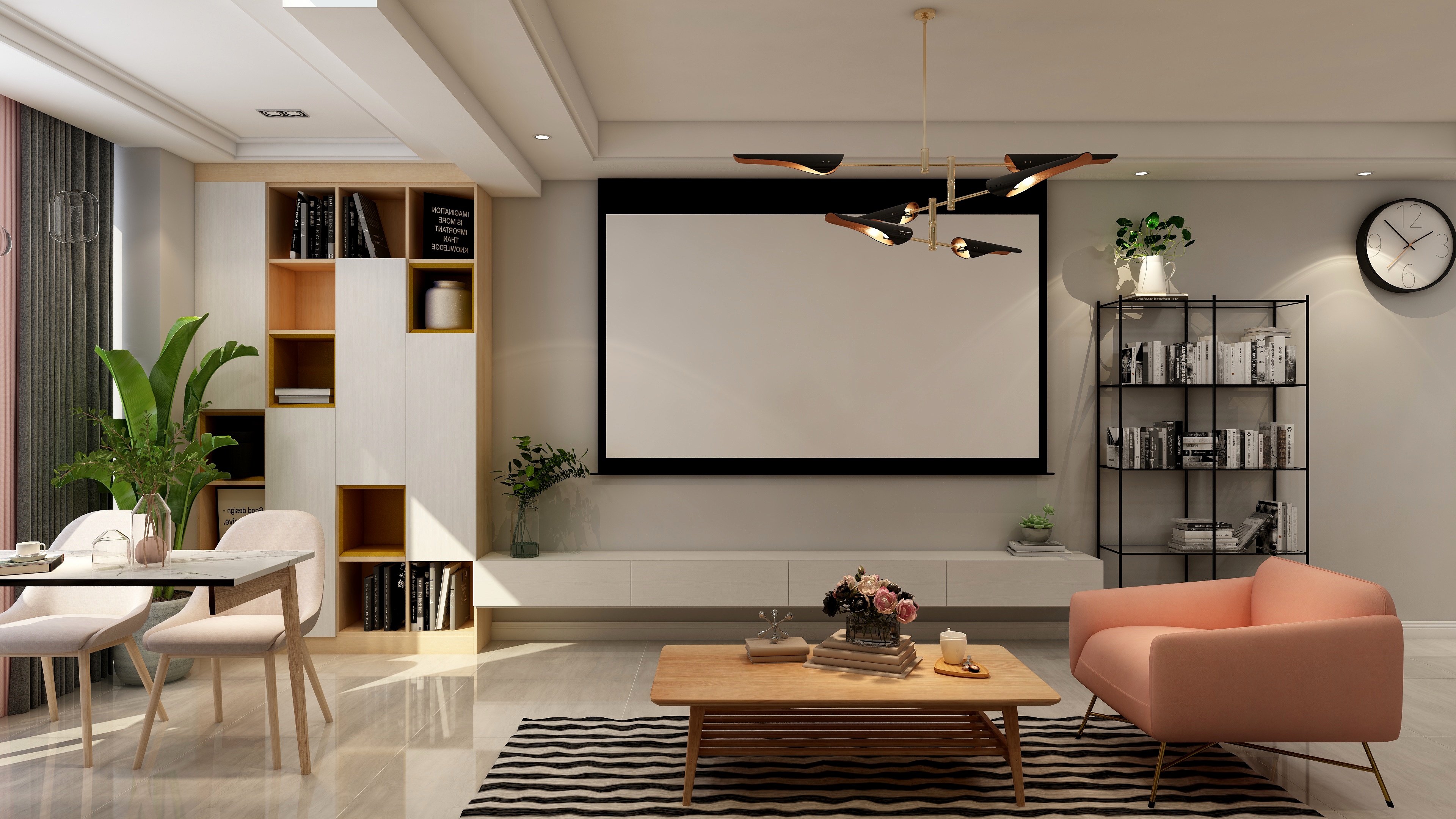 子粲-现代北欧装修效果图