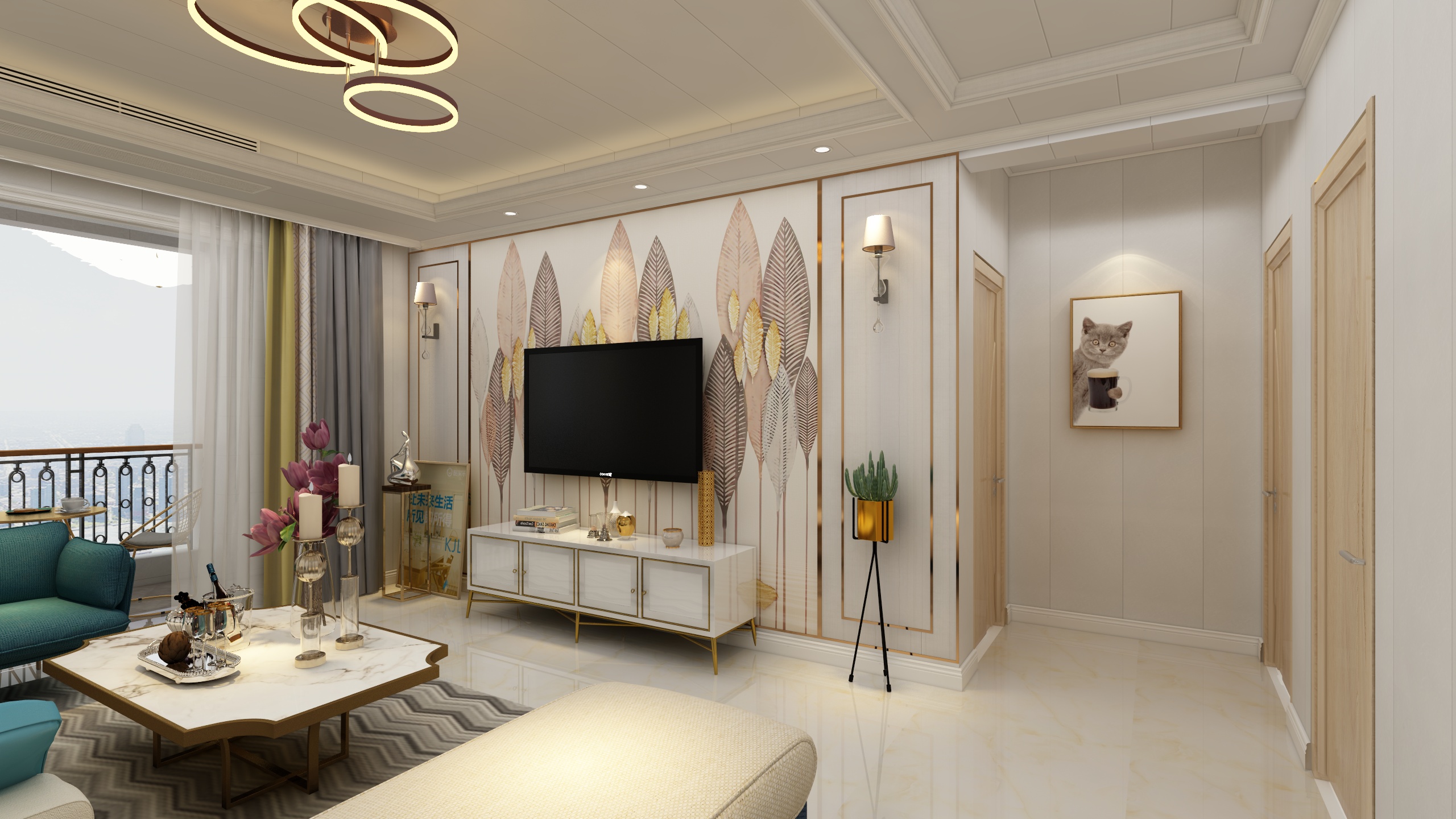 刘霞-现代简约---何小龙-装修设计方案