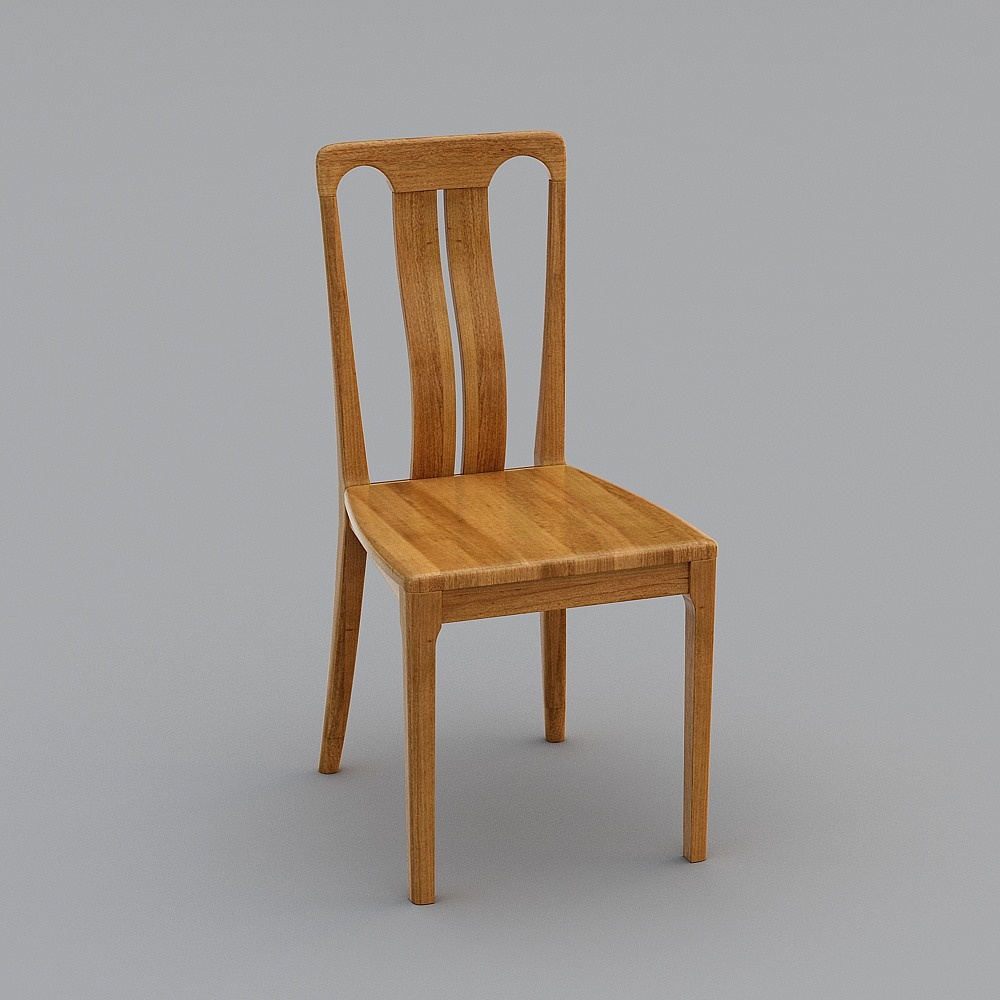 餐椅3D模型