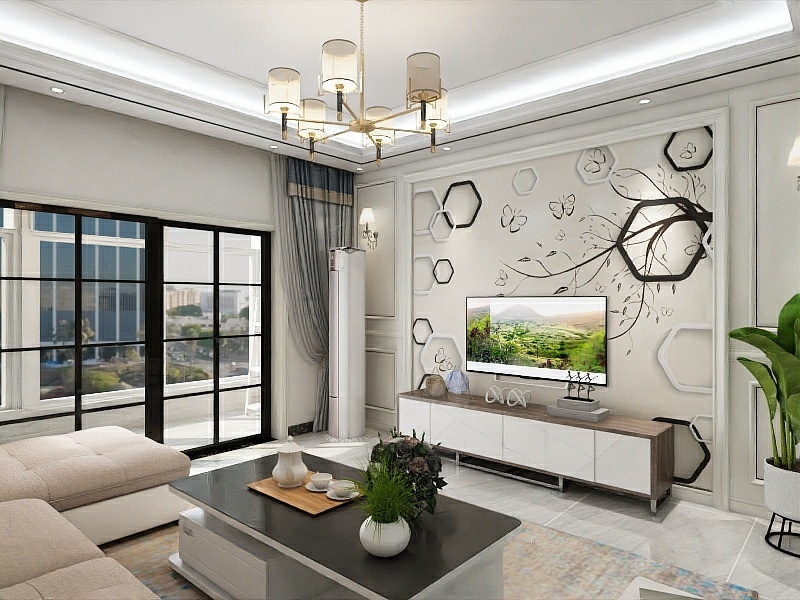 金斧匠心-裕隆花园1号楼一单元10楼西户-装修设计方案