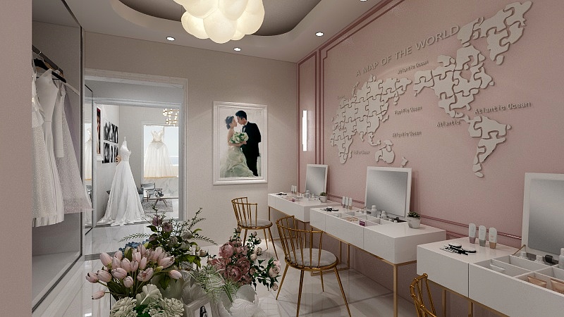 152****8453NiOF-婚纱店-装修设计方案