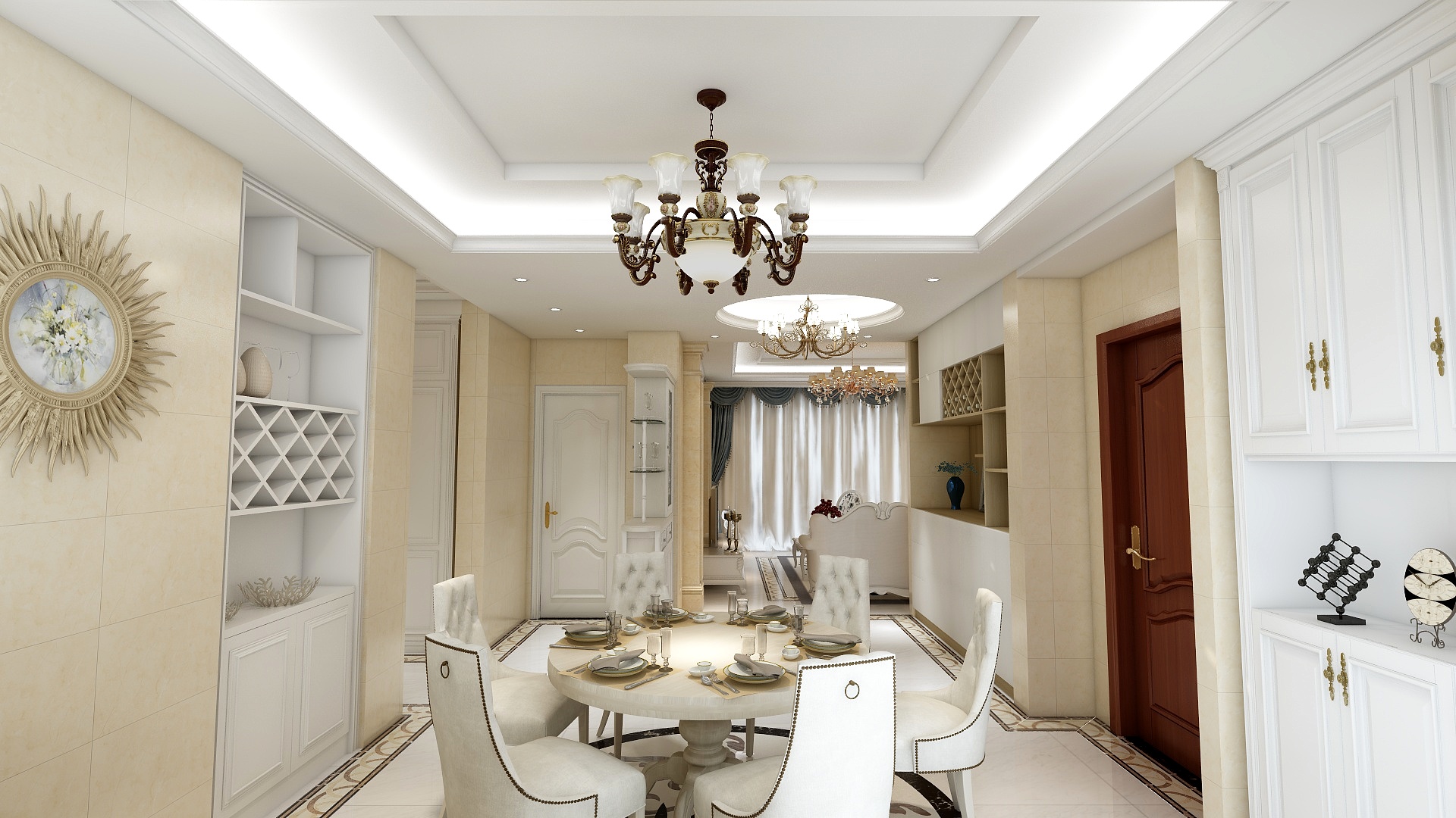 一研定制黄杰-舜新家园C欧式-装修设计方案