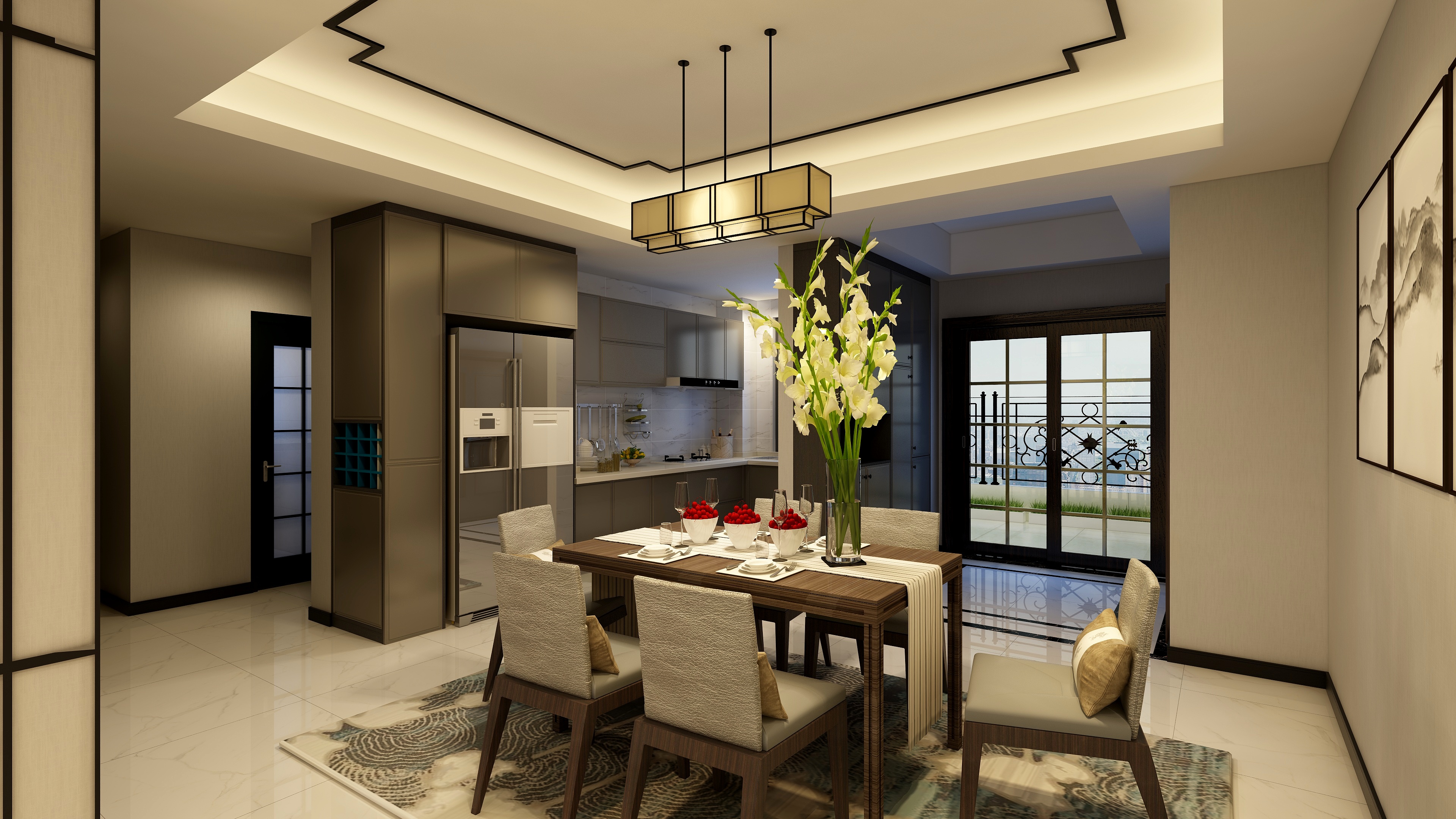 湖北省恩施科凡张帅-新中式-装修设计方案