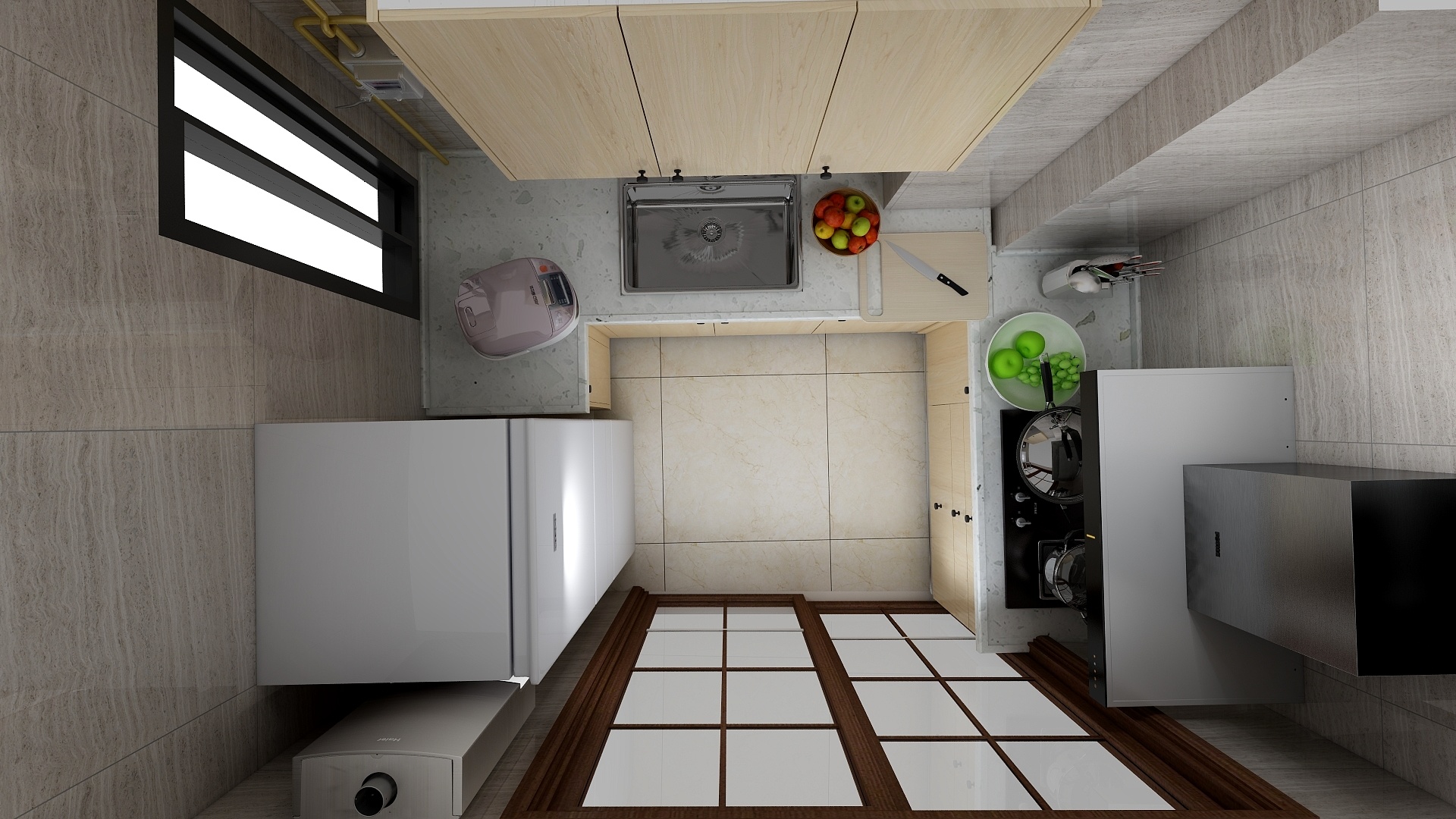 赵银亮-成先生厨房-装修设计方案