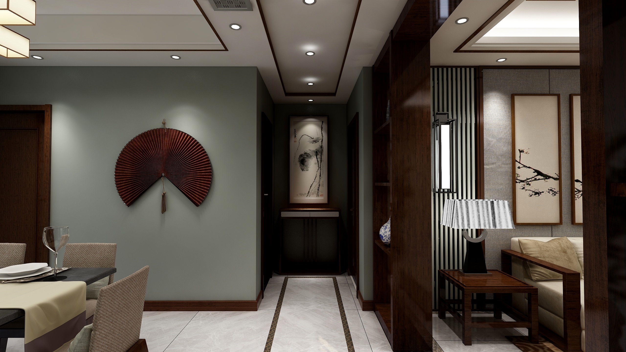 Hsiaotem全案设计-10号楼户型B新中-装修设计方案