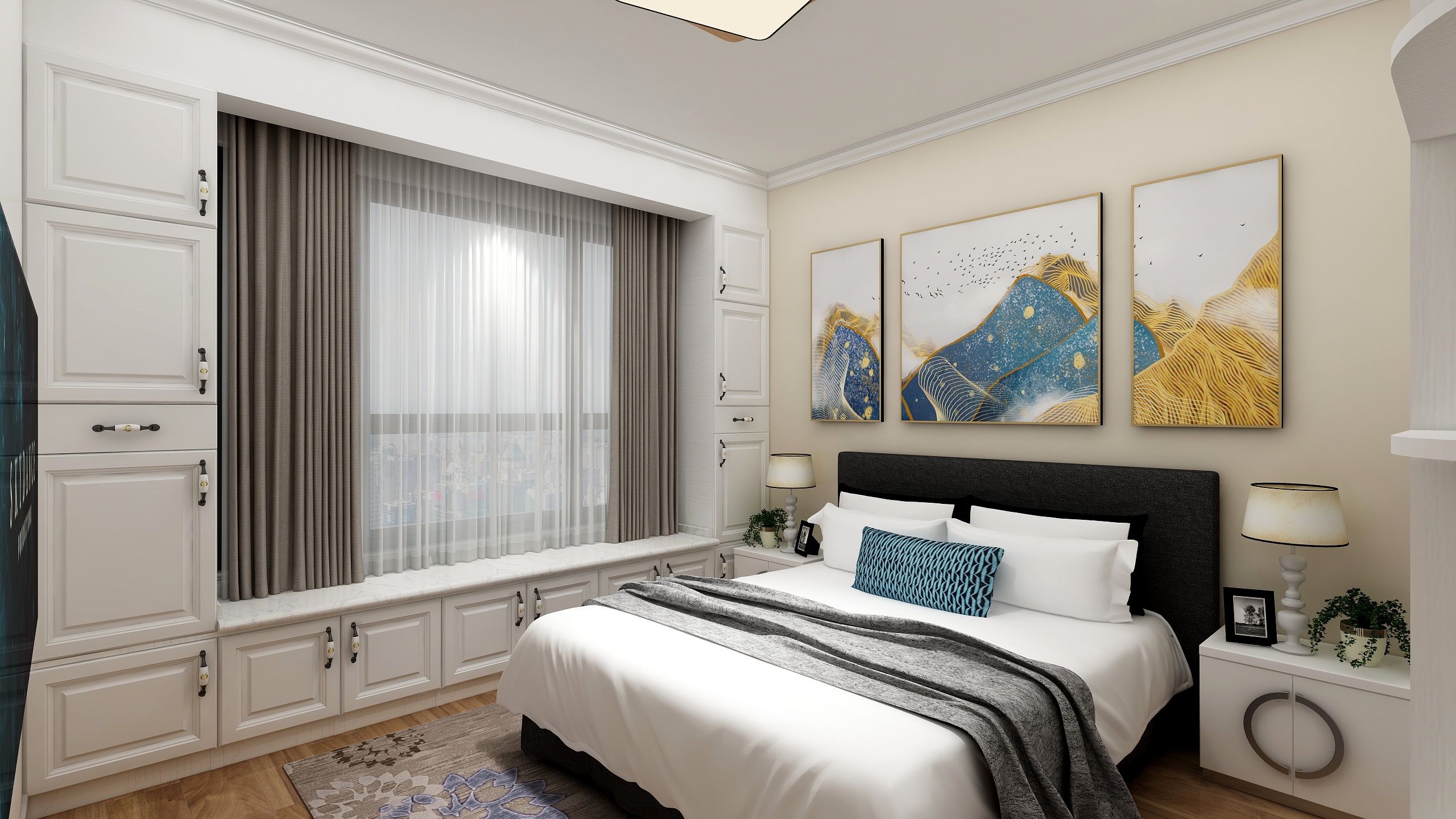 齐家典尚三-绿地-装修设计方案