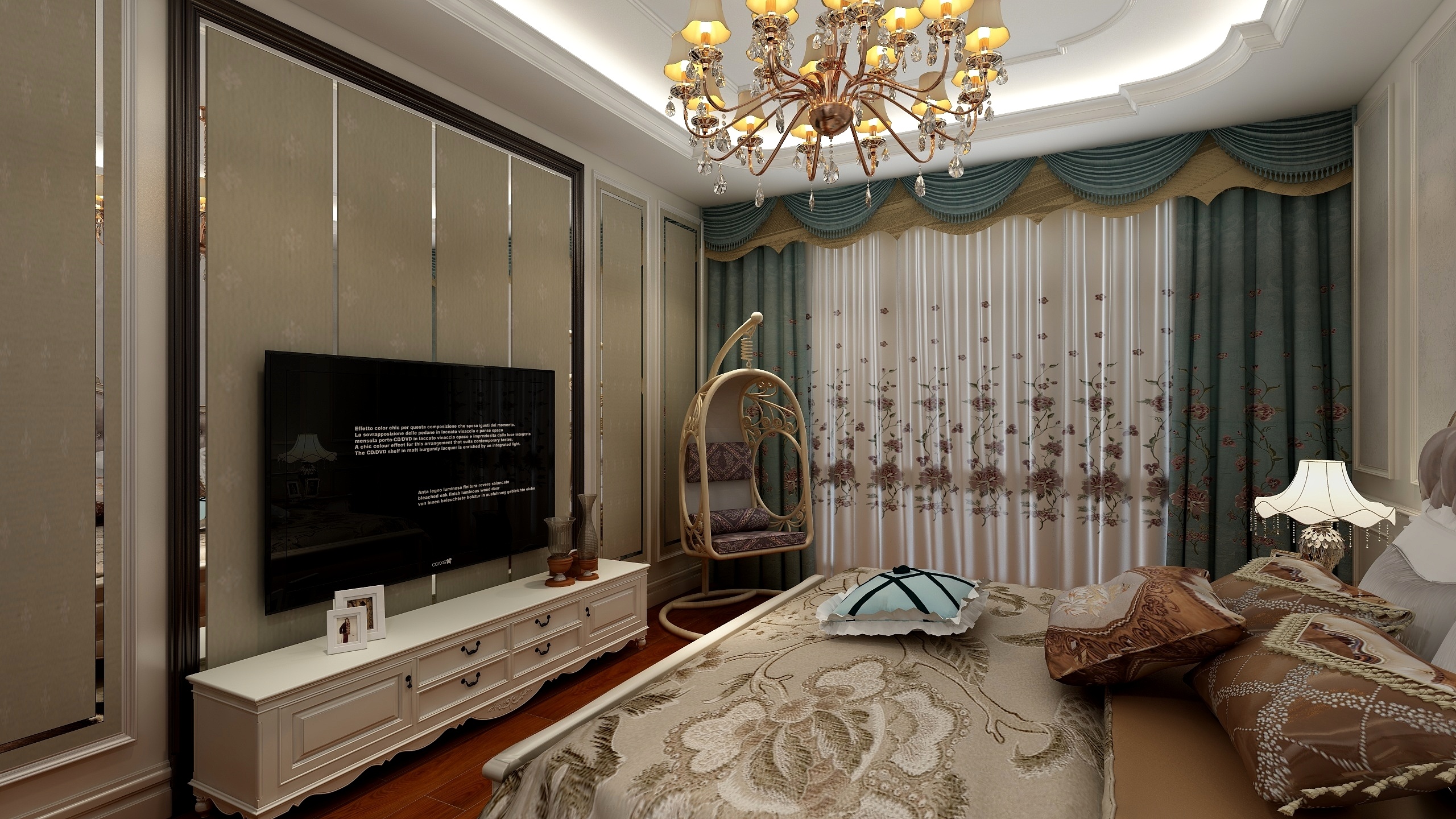 无锡顺亿装饰-金富力装饰—杨尖别墅（欧式）-装修设计方案