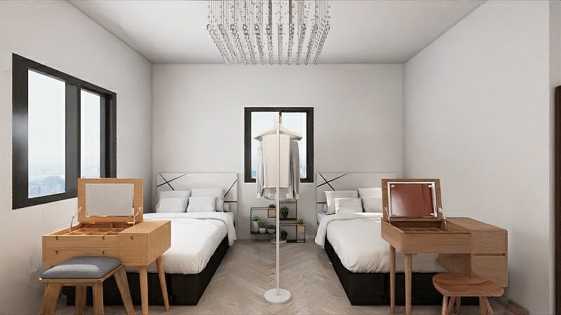 sakamotoVaRT-20平方米租住公寓-装修设计方案