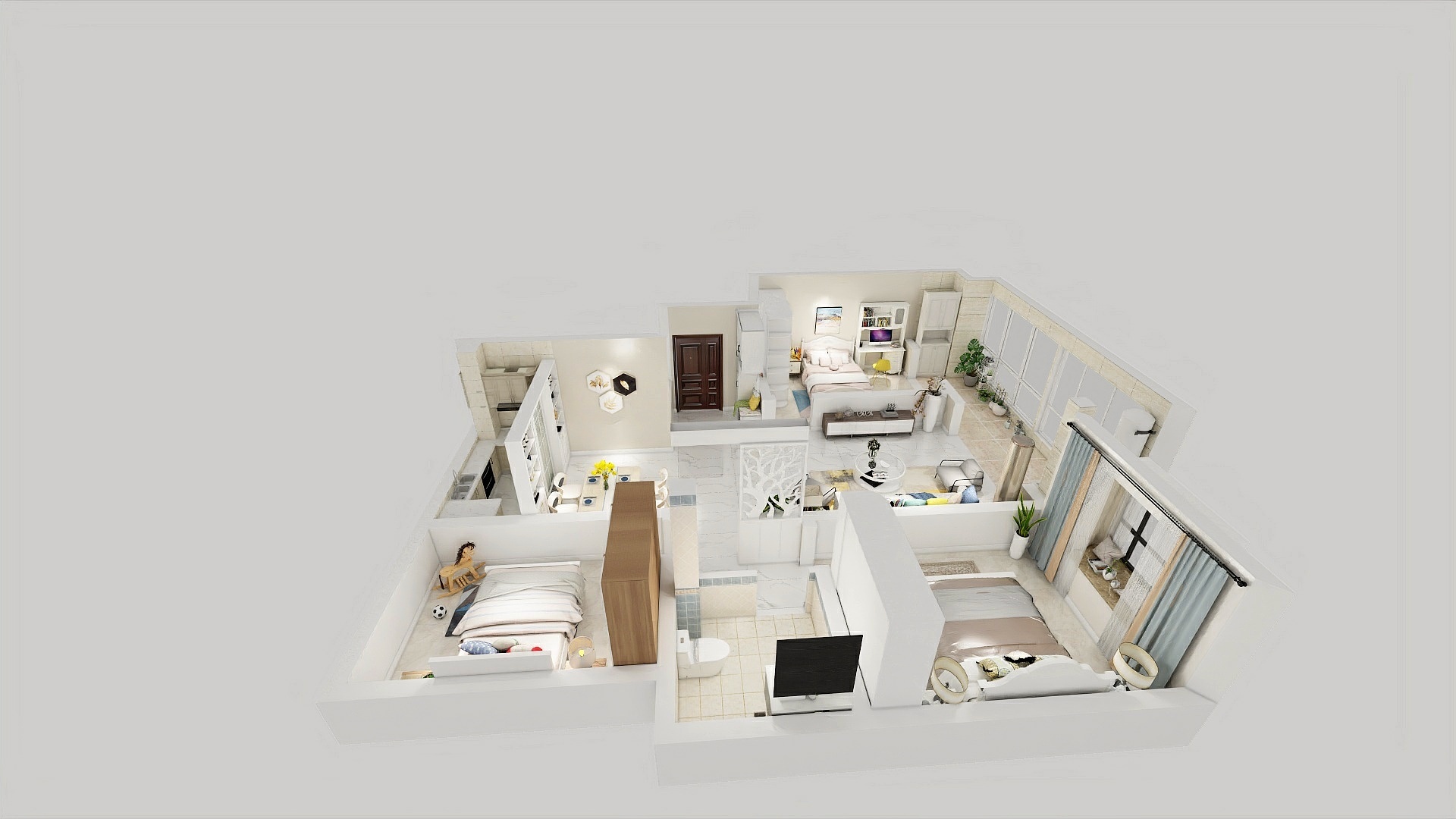 彭运辉-金泰华府-502-装修设计方案