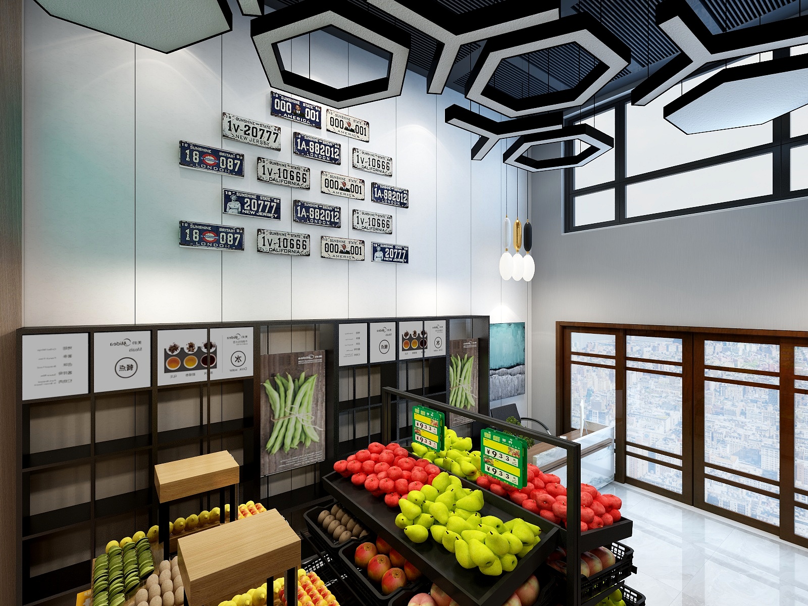 诺之星设计-滨河首府营业-装修设计方案