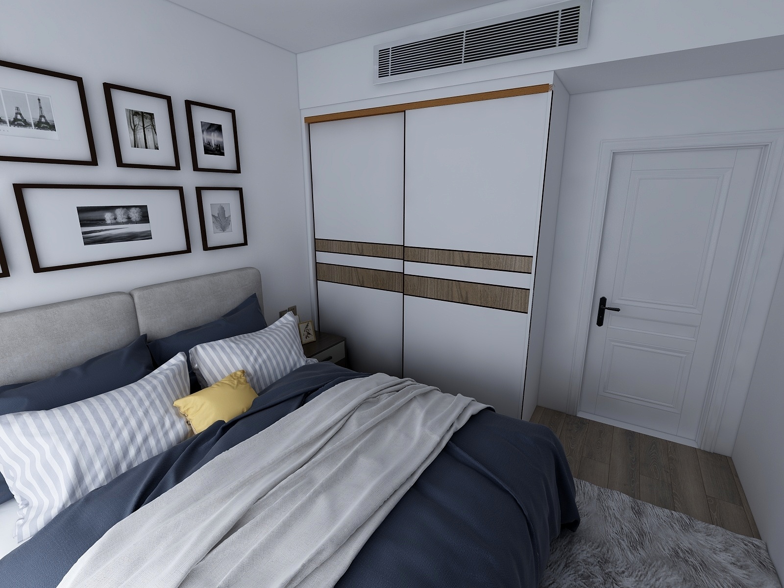 赵银亮-李雪莹主卧次卧-装修设计方案