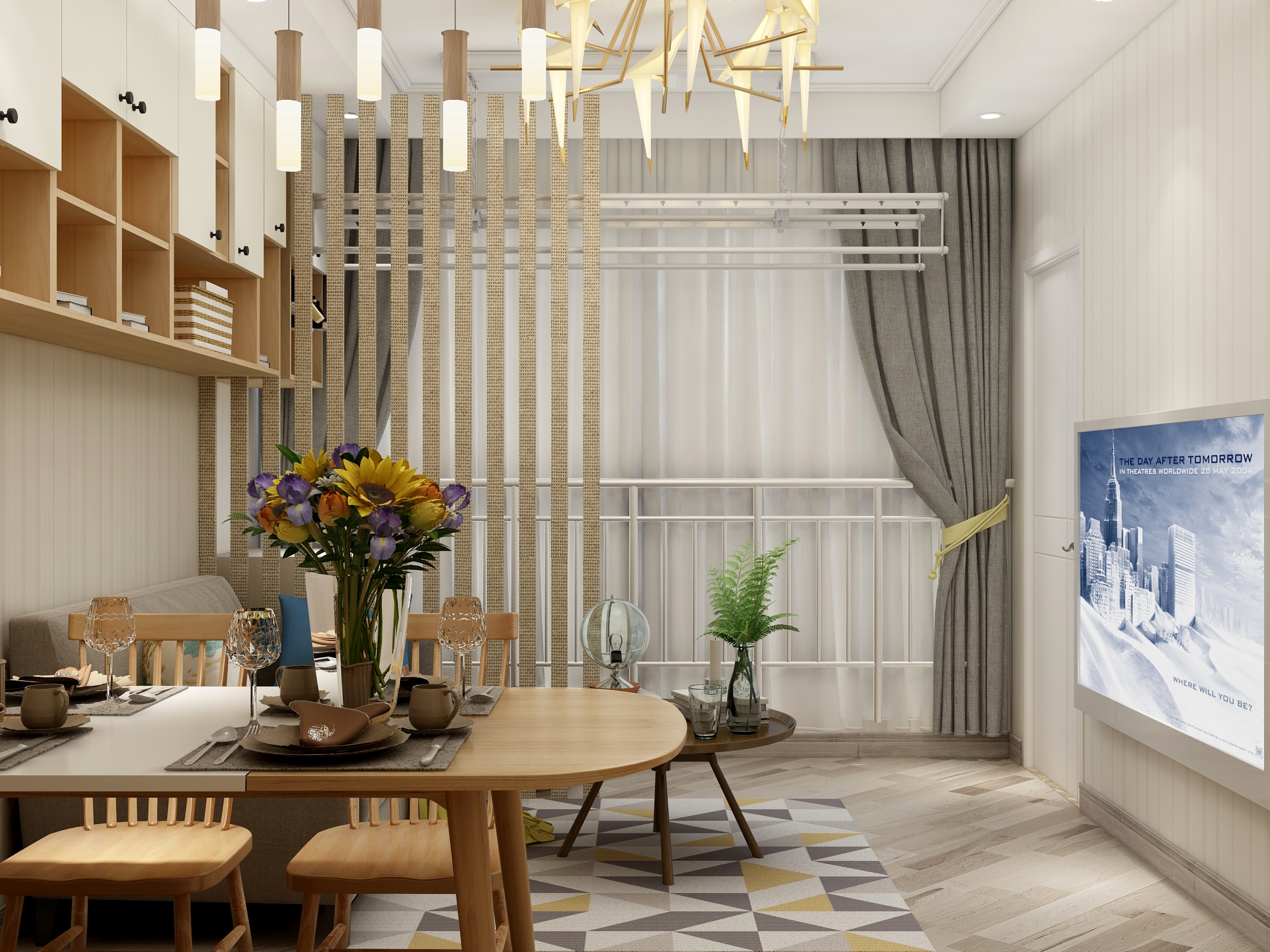 王学林-全屋定制资深作业--北欧窝居-装修设计方案