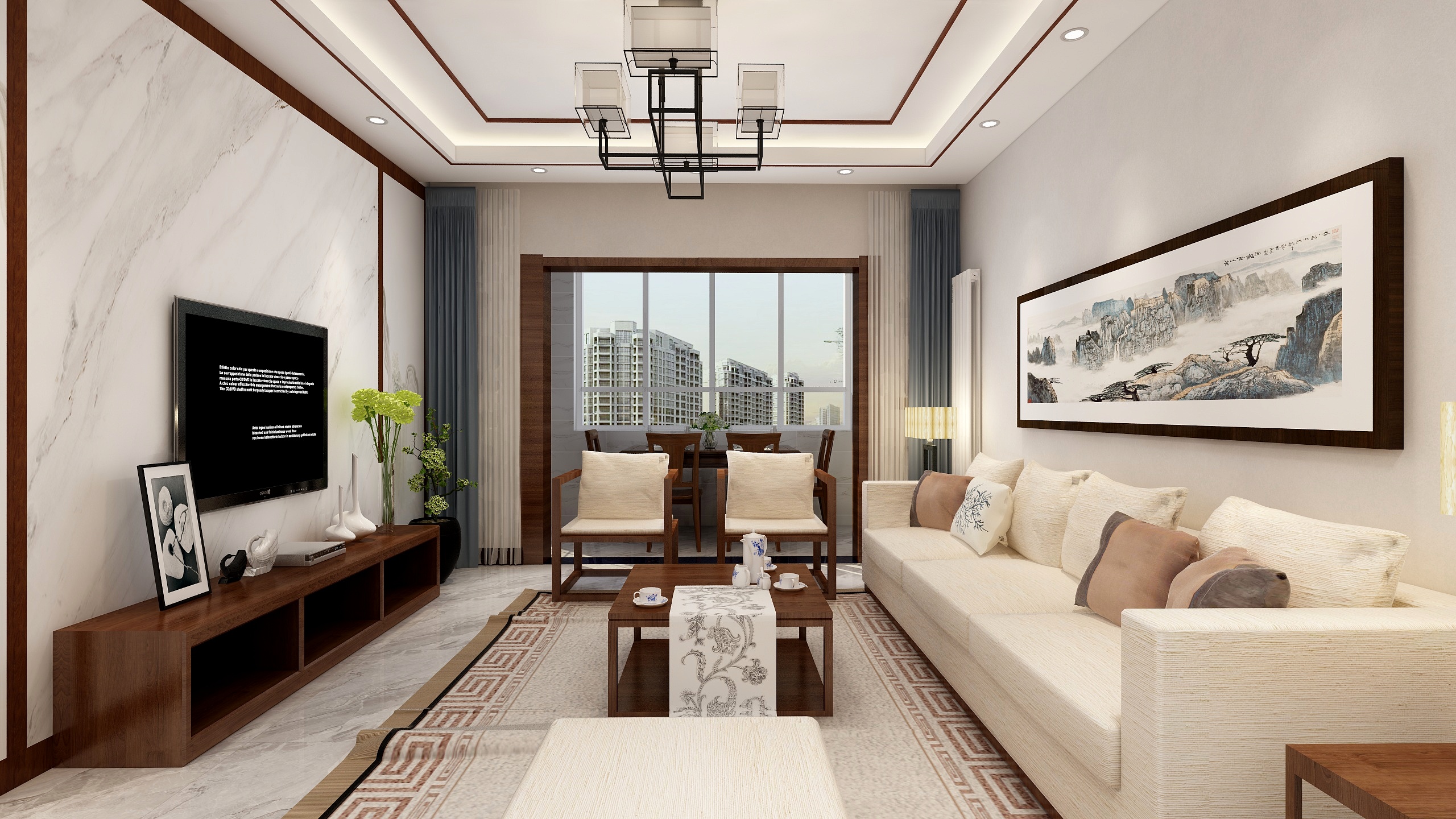 居管家设计张一泽-金融街四零一建筑施工图（领导家）-装修设计方案