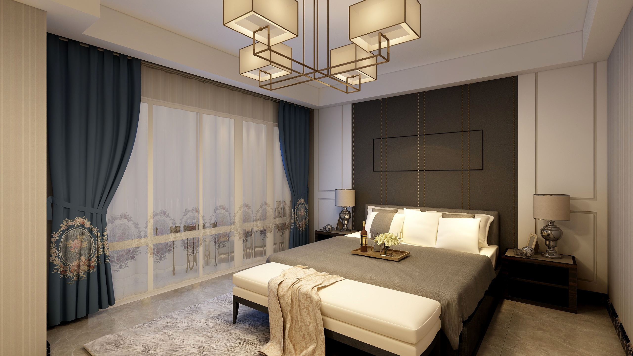 淡静如水-苏中植物园储总-装修设计方案