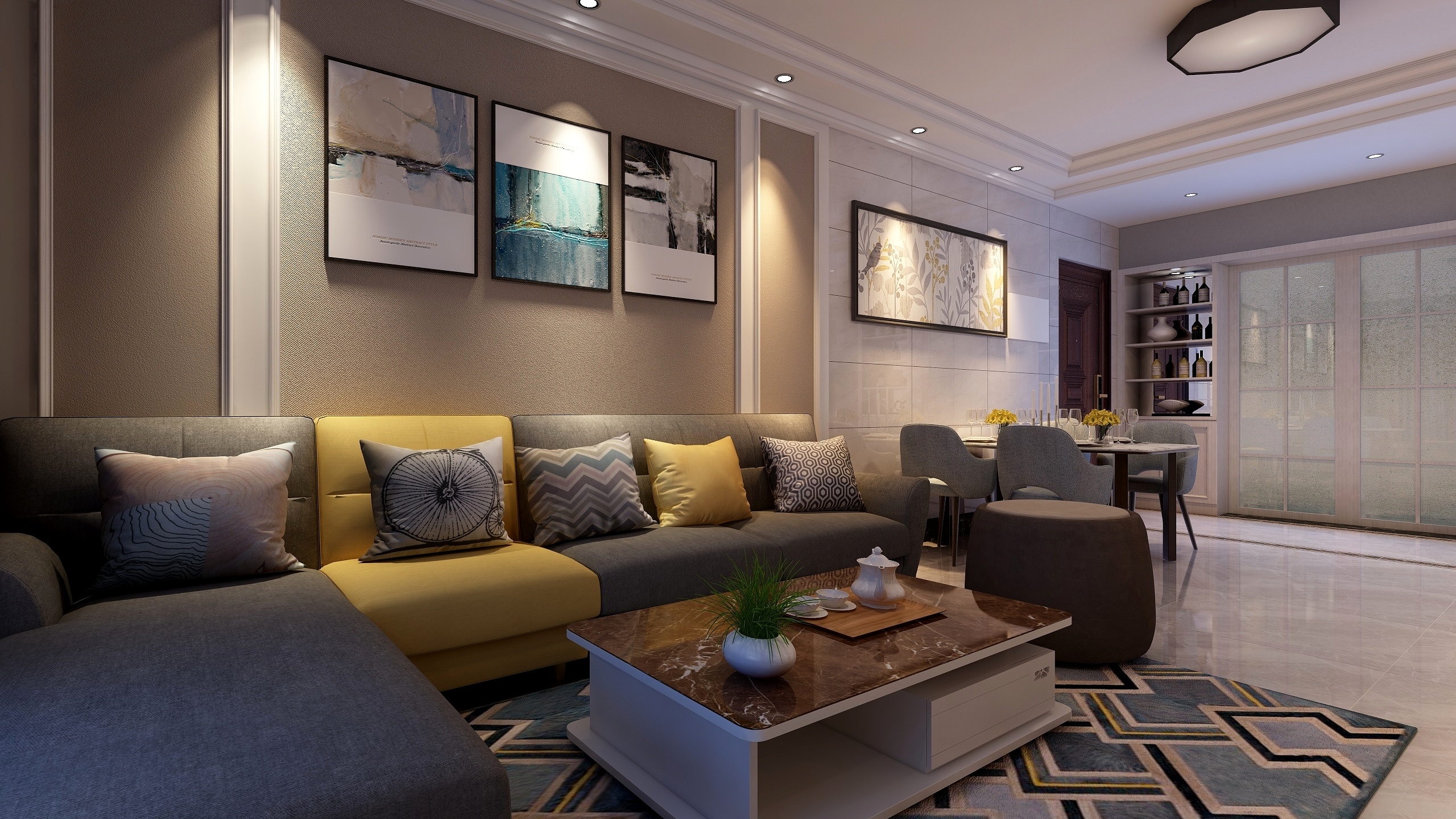 梦曦ZYRX-现代风格-装修设计方案