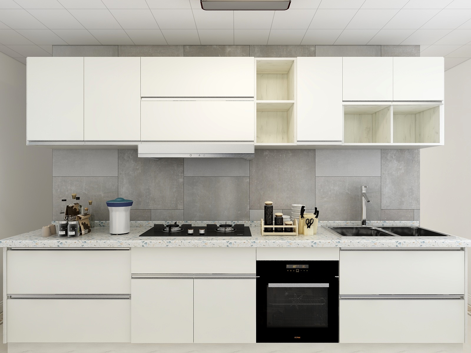 MZ蔎计-展厅样品橱柜-装修设计方案